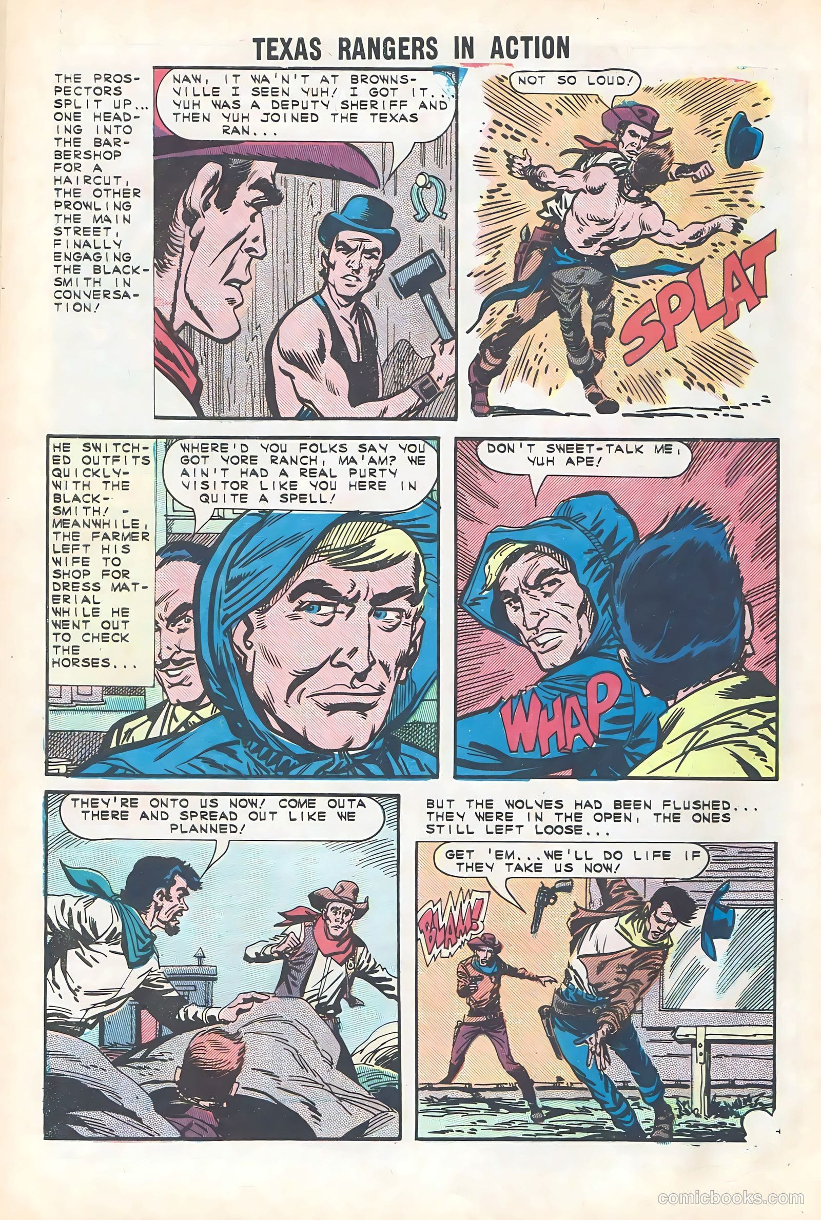 Texas Rangers in Action #47 — page 32 of 36