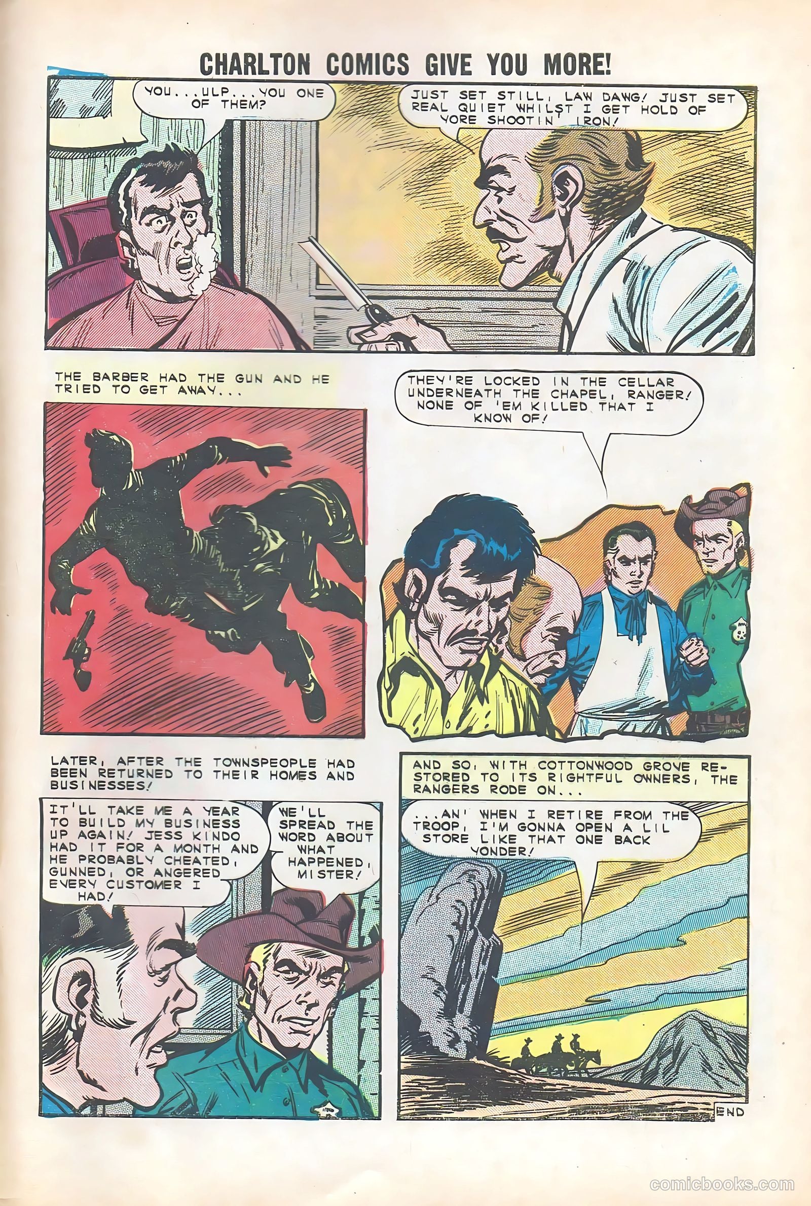 Texas Rangers in Action #47 — page 33 of 36