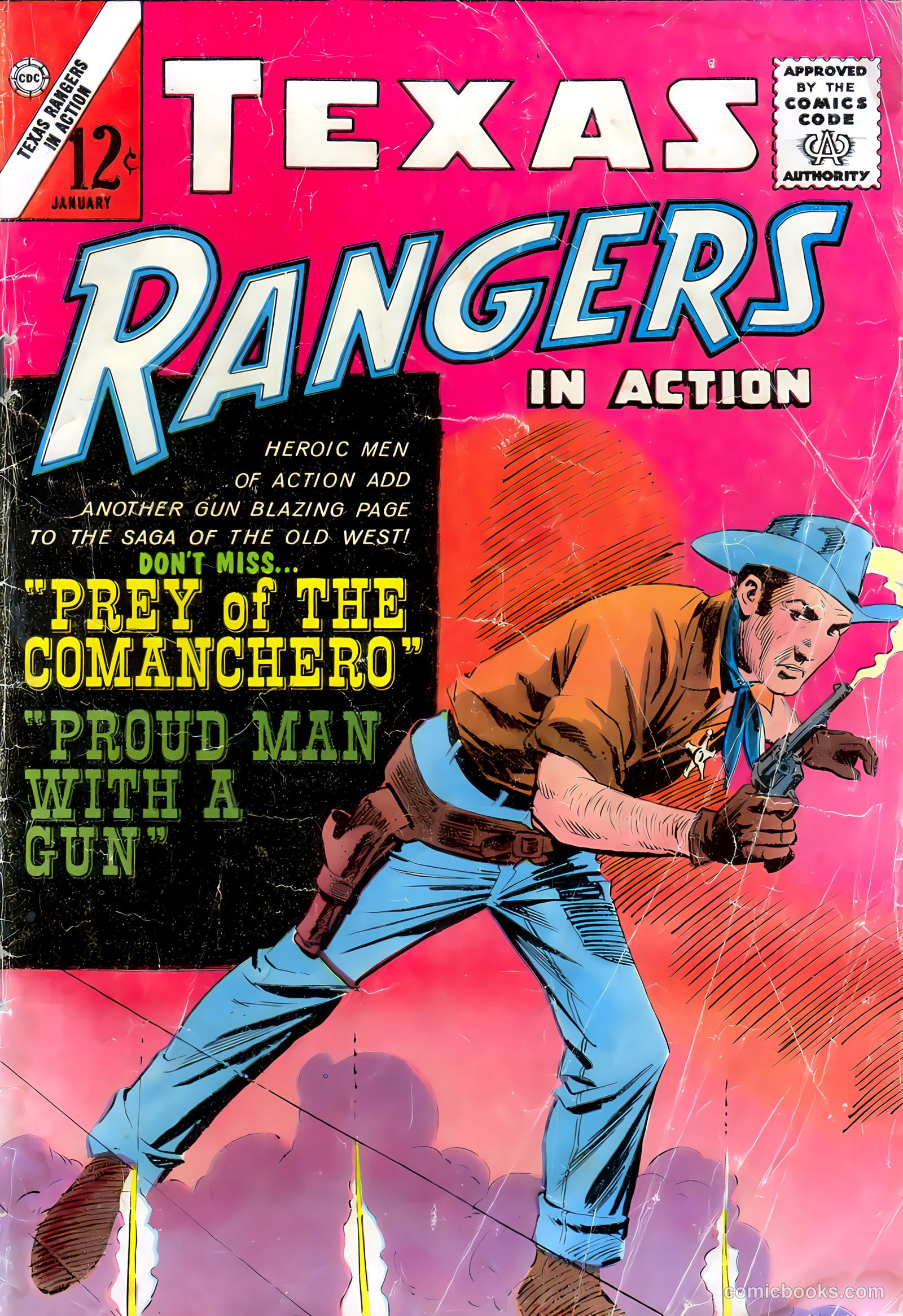 Texas Rangers in Action #48 — page 1 of 36
