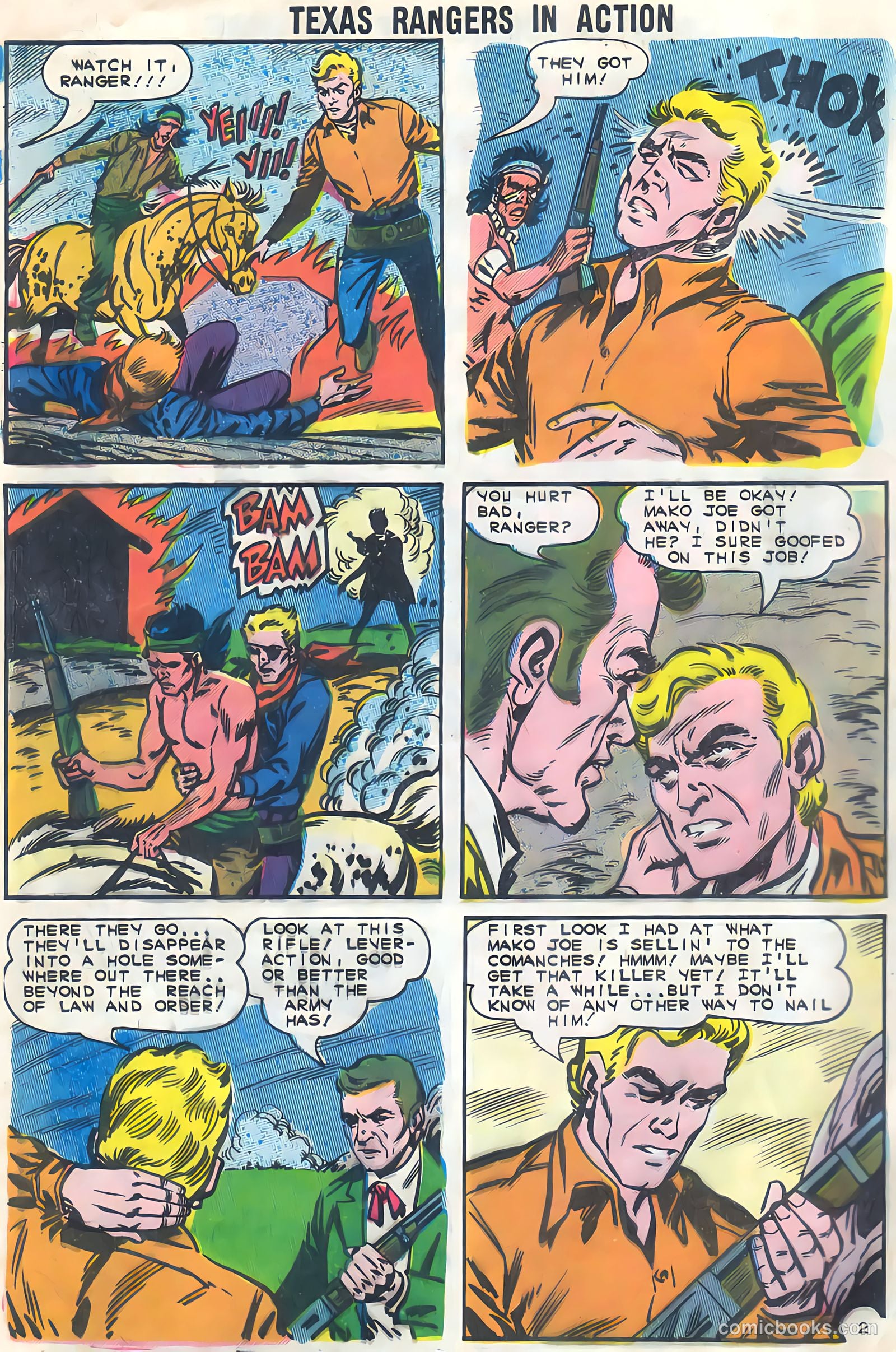 Texas Rangers in Action #48 — page 4 of 36