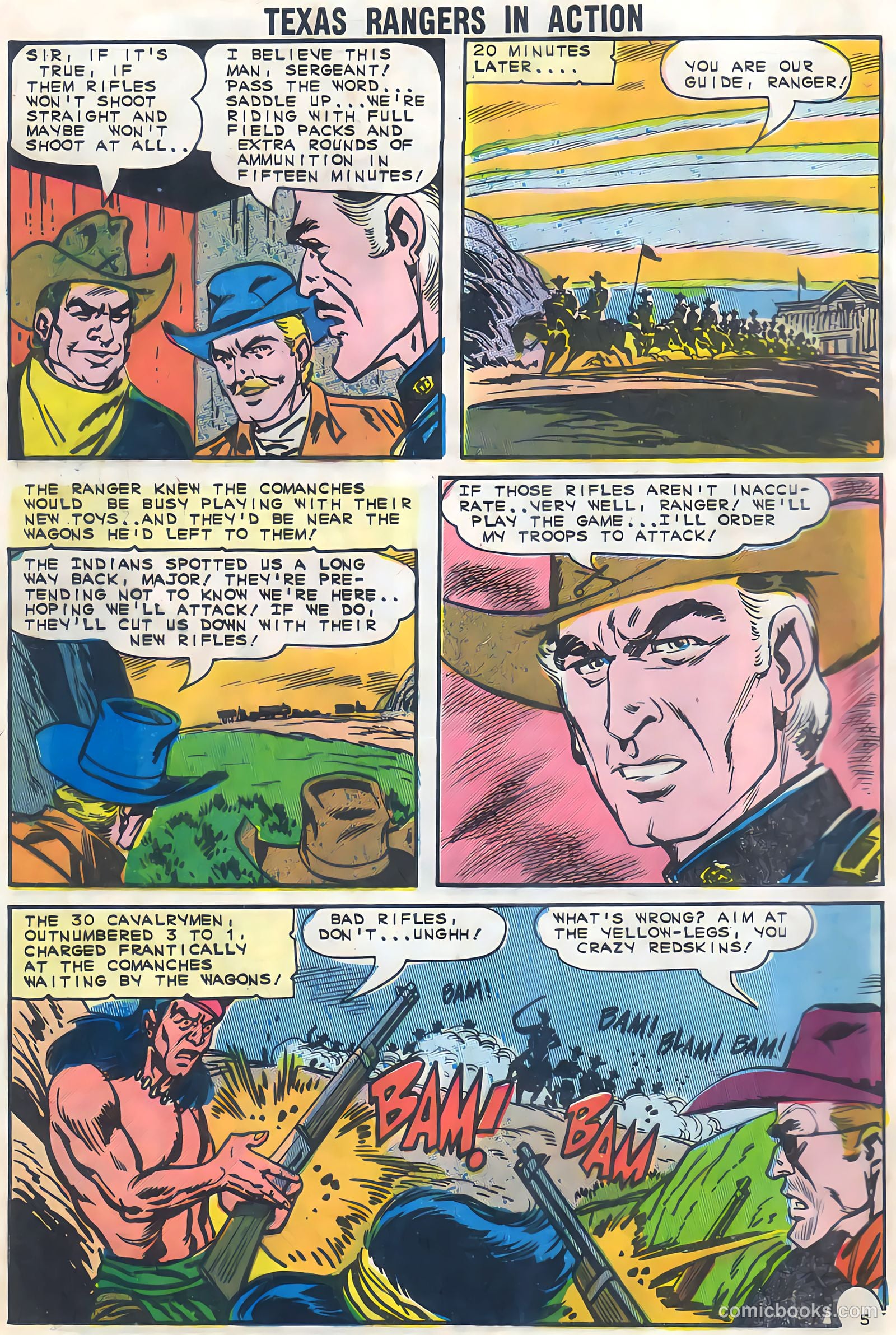 Texas Rangers in Action #48 — page 8 of 36