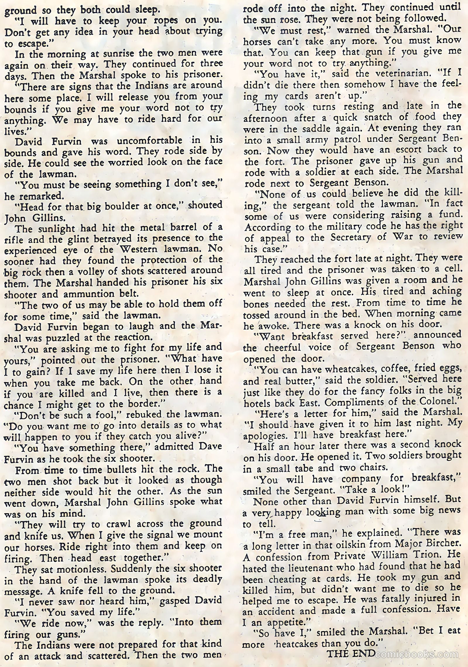 Texas Rangers in Action #48 — page 18 of 36
