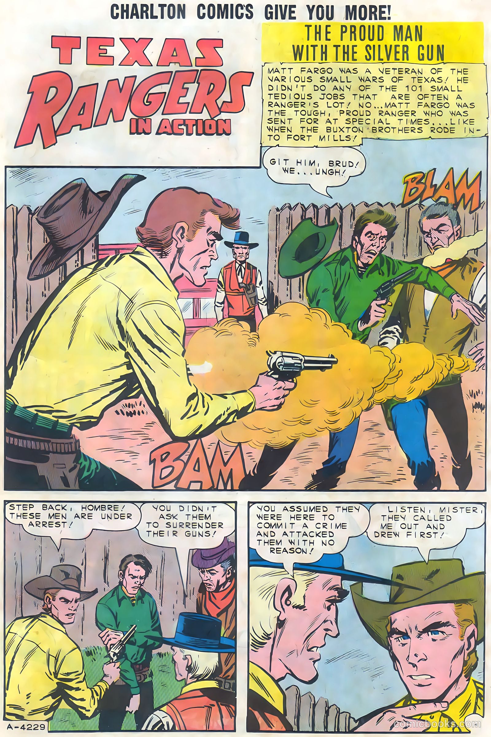Texas Rangers in Action #48 — page 19 of 36