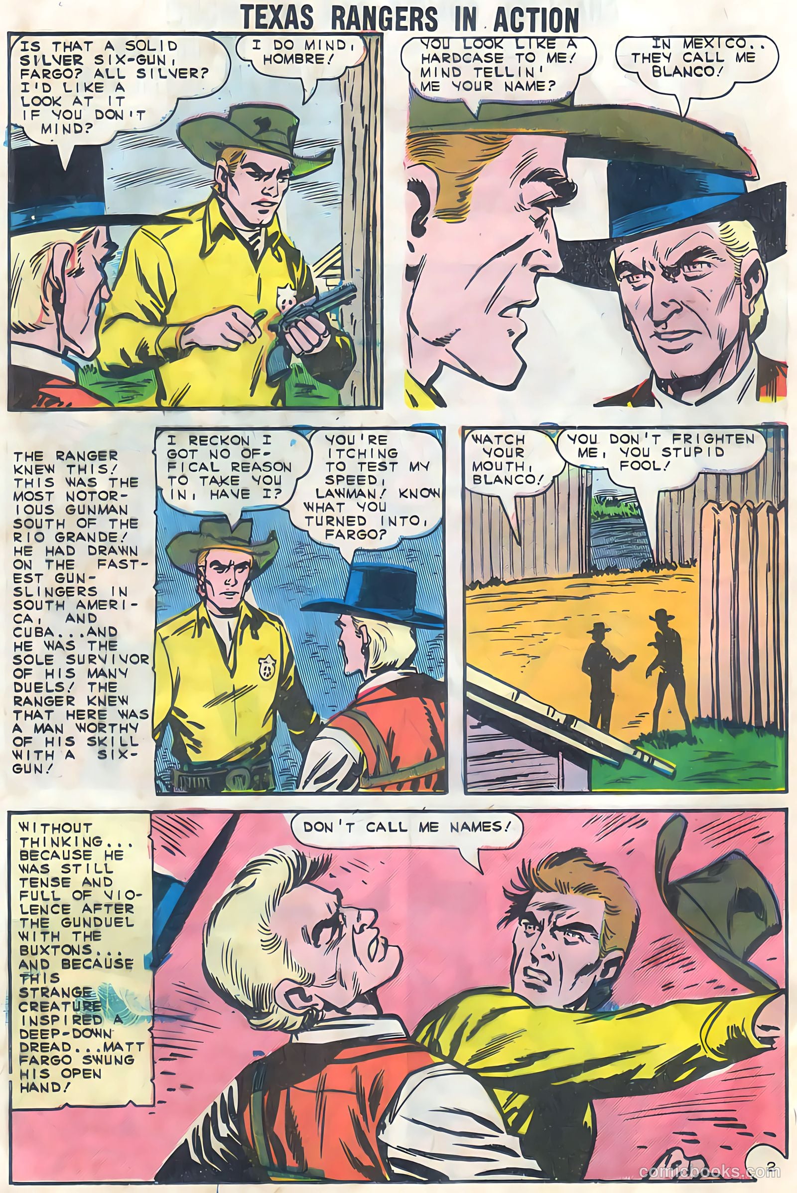 Texas Rangers in Action #48 — page 20 of 36