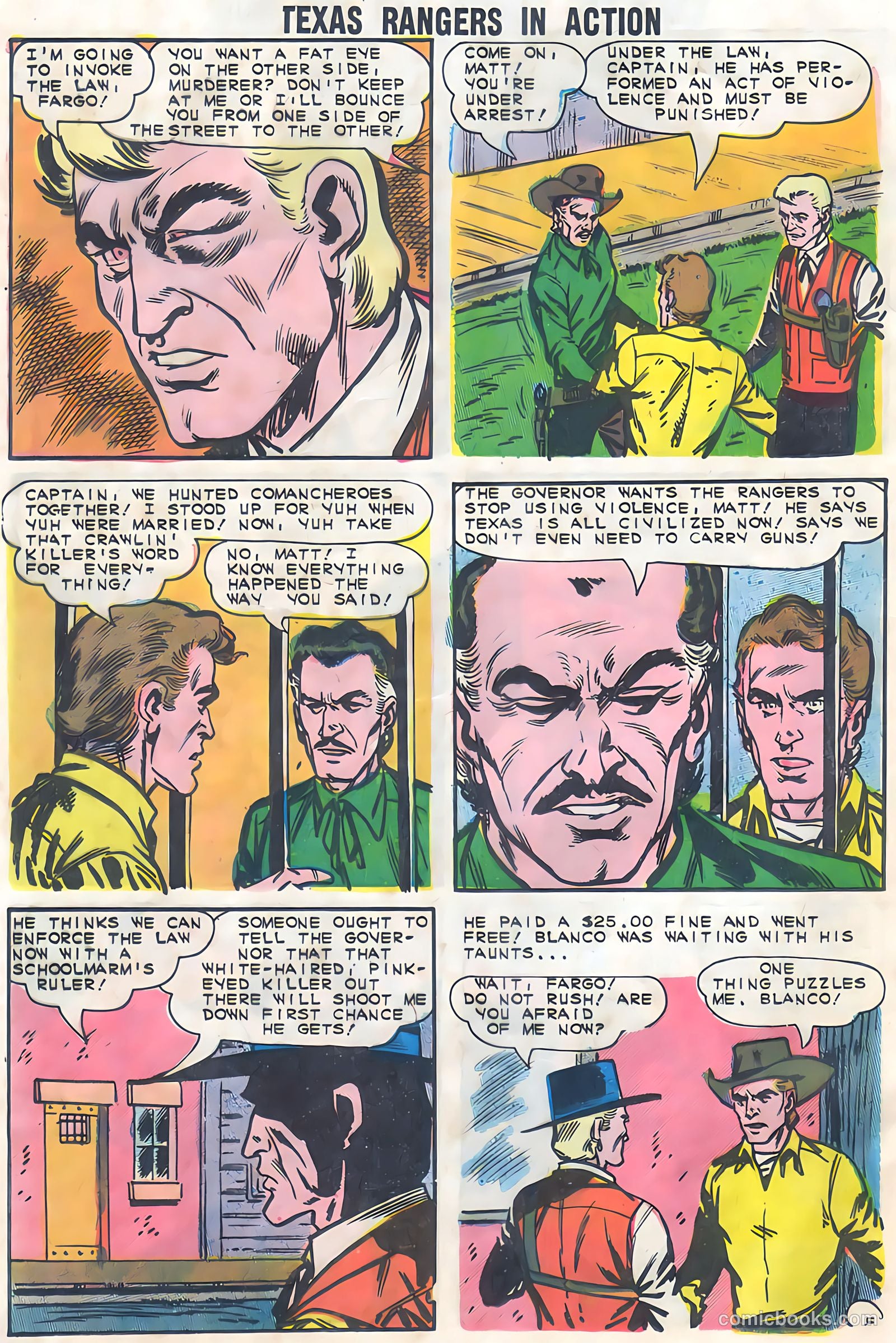 Texas Rangers in Action #48 — page 24 of 36