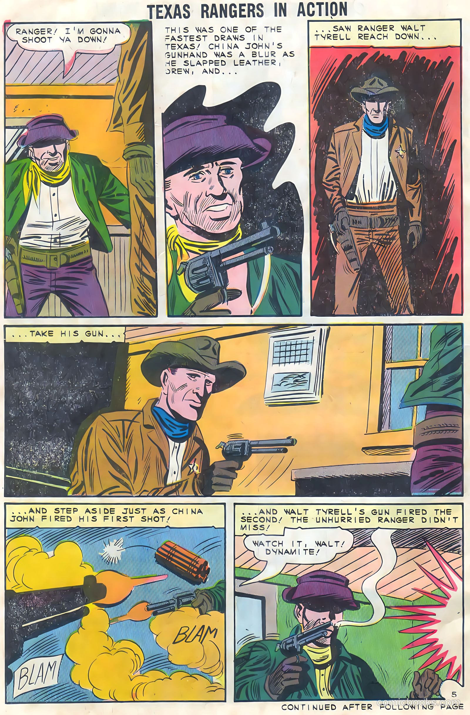 Texas Rangers in Action #48 — page 30 of 36
