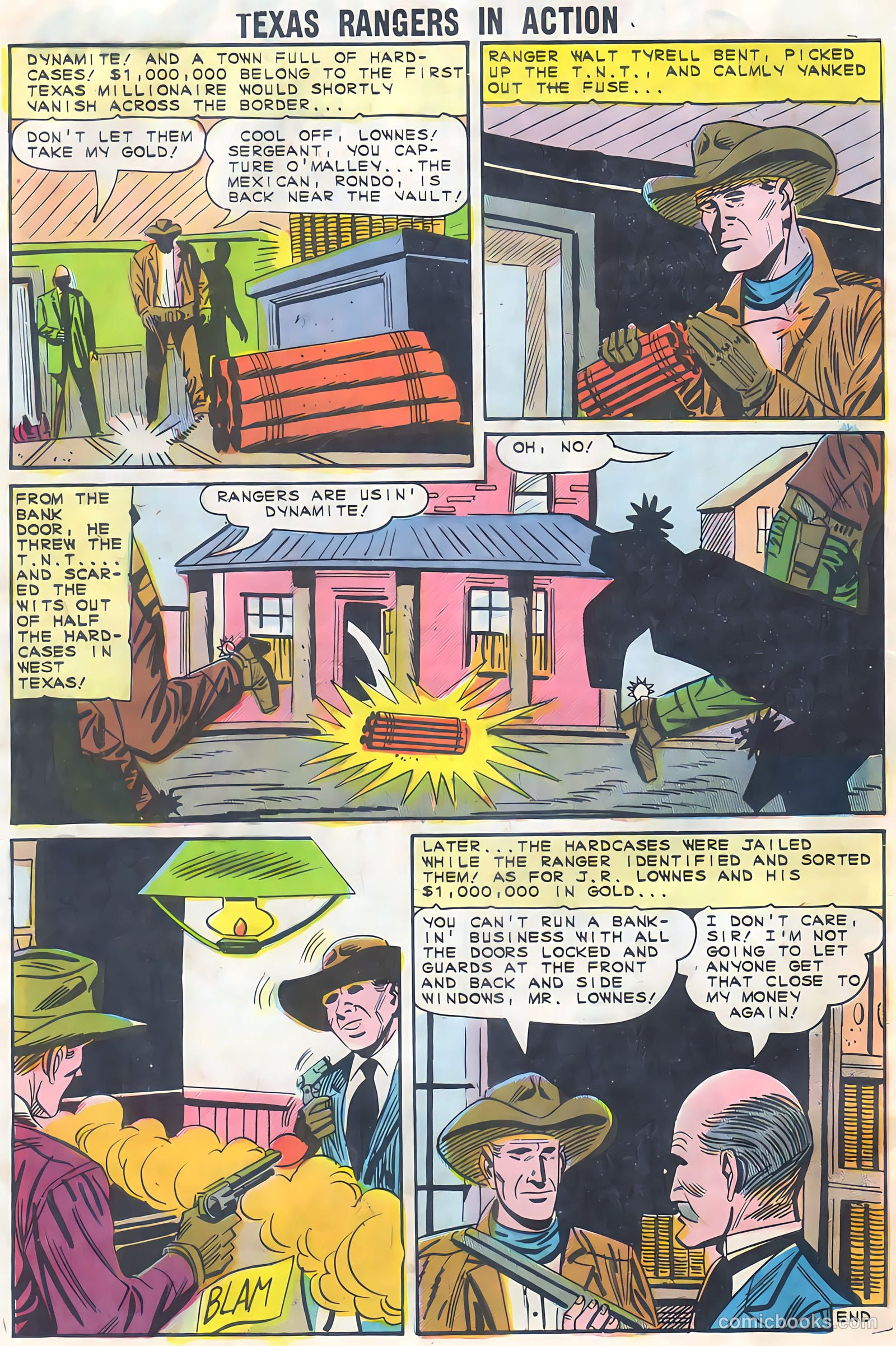 Texas Rangers in Action #48 — page 32 of 36