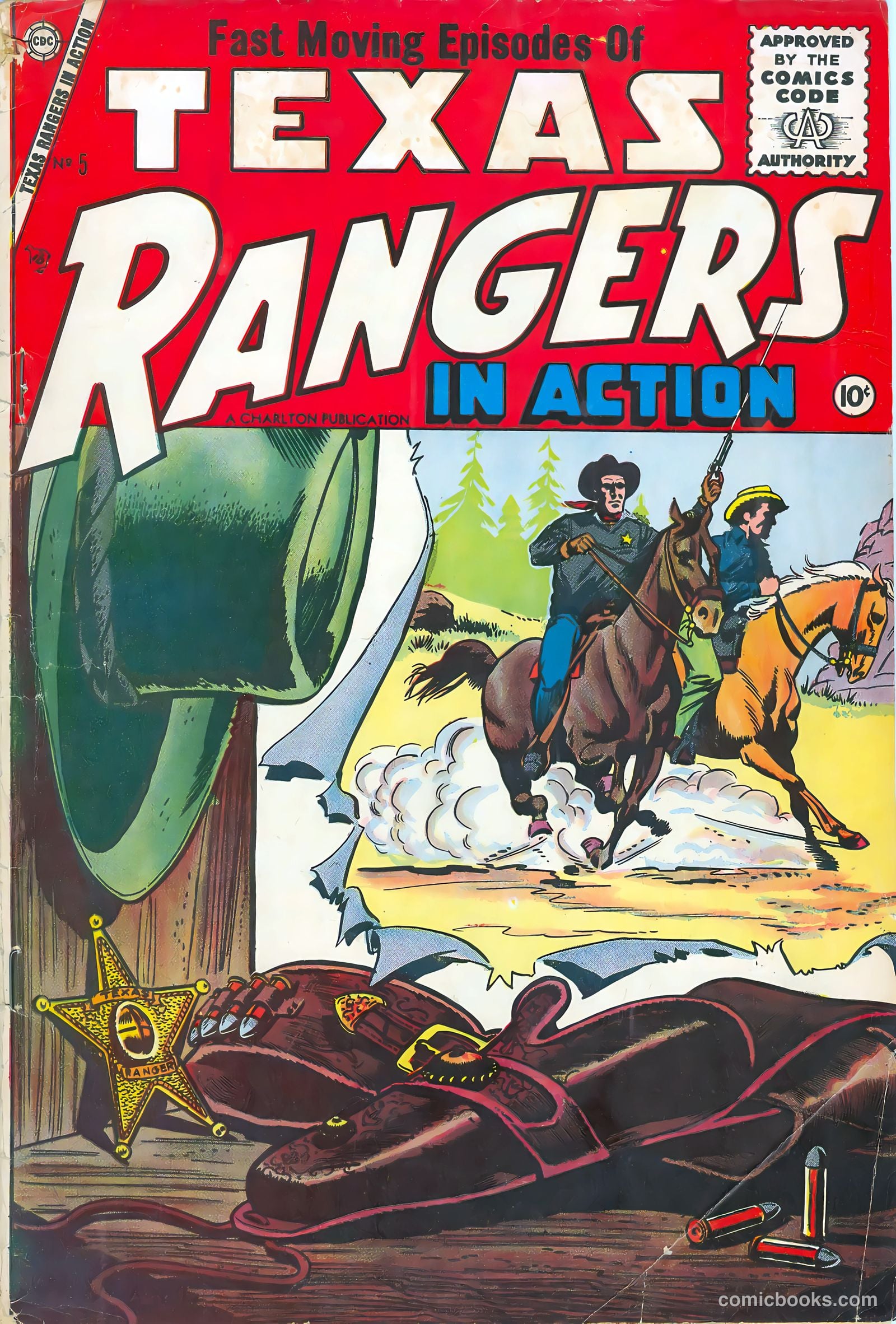 Texas Rangers in Action #5 — page 1 of 36