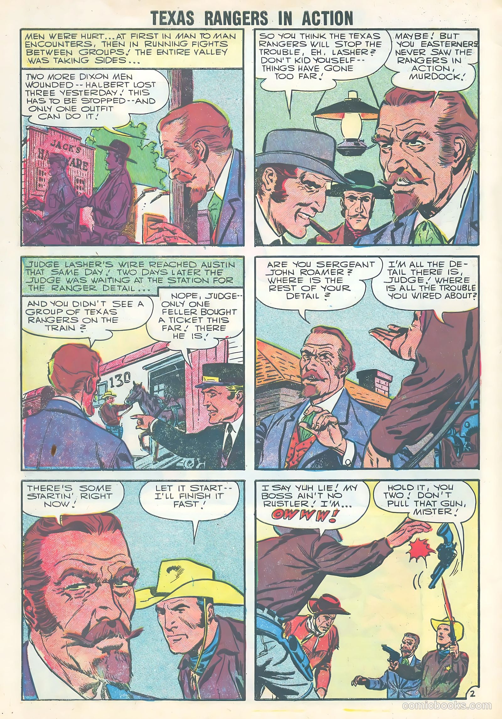Texas Rangers in Action #5 — page 4 of 36