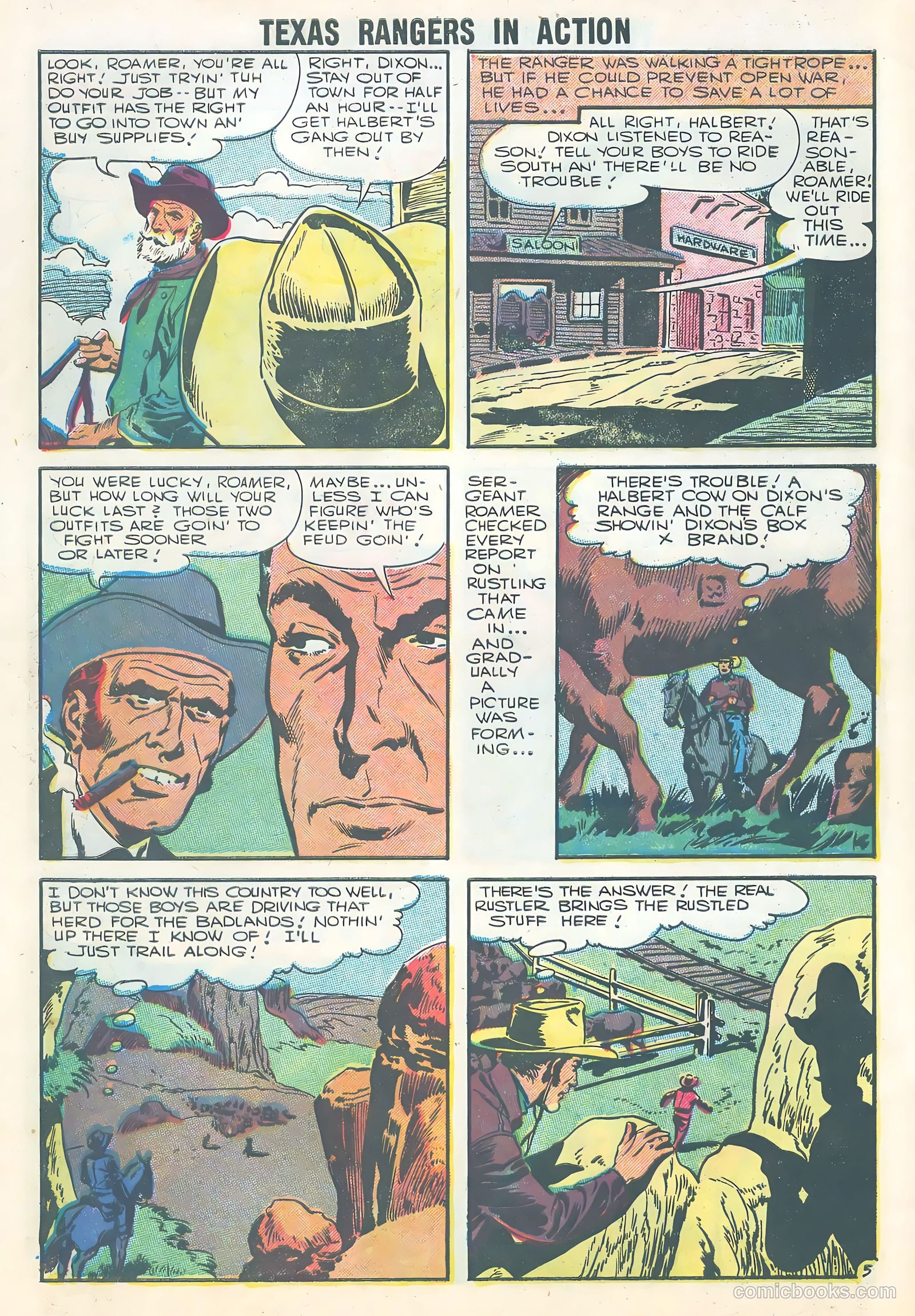 Texas Rangers in Action #5 — page 8 of 36