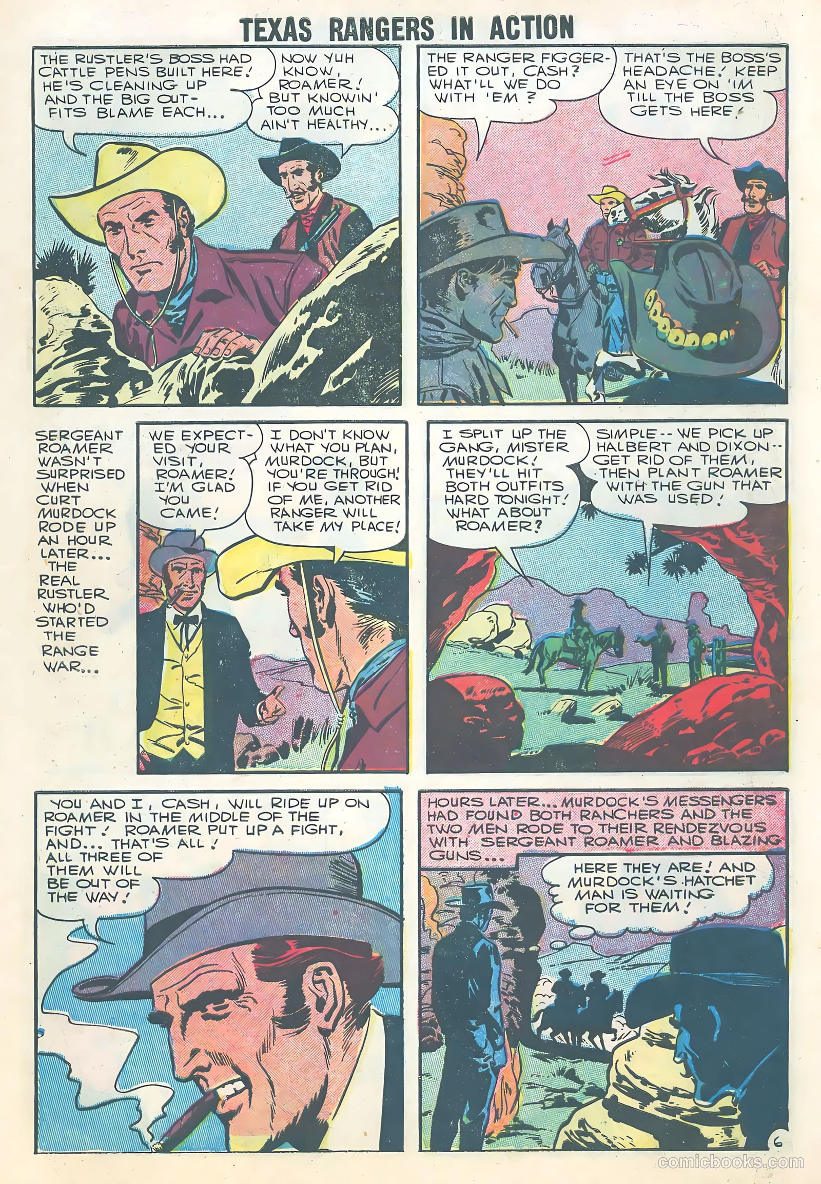 Texas Rangers in Action #5 — page 9 of 36