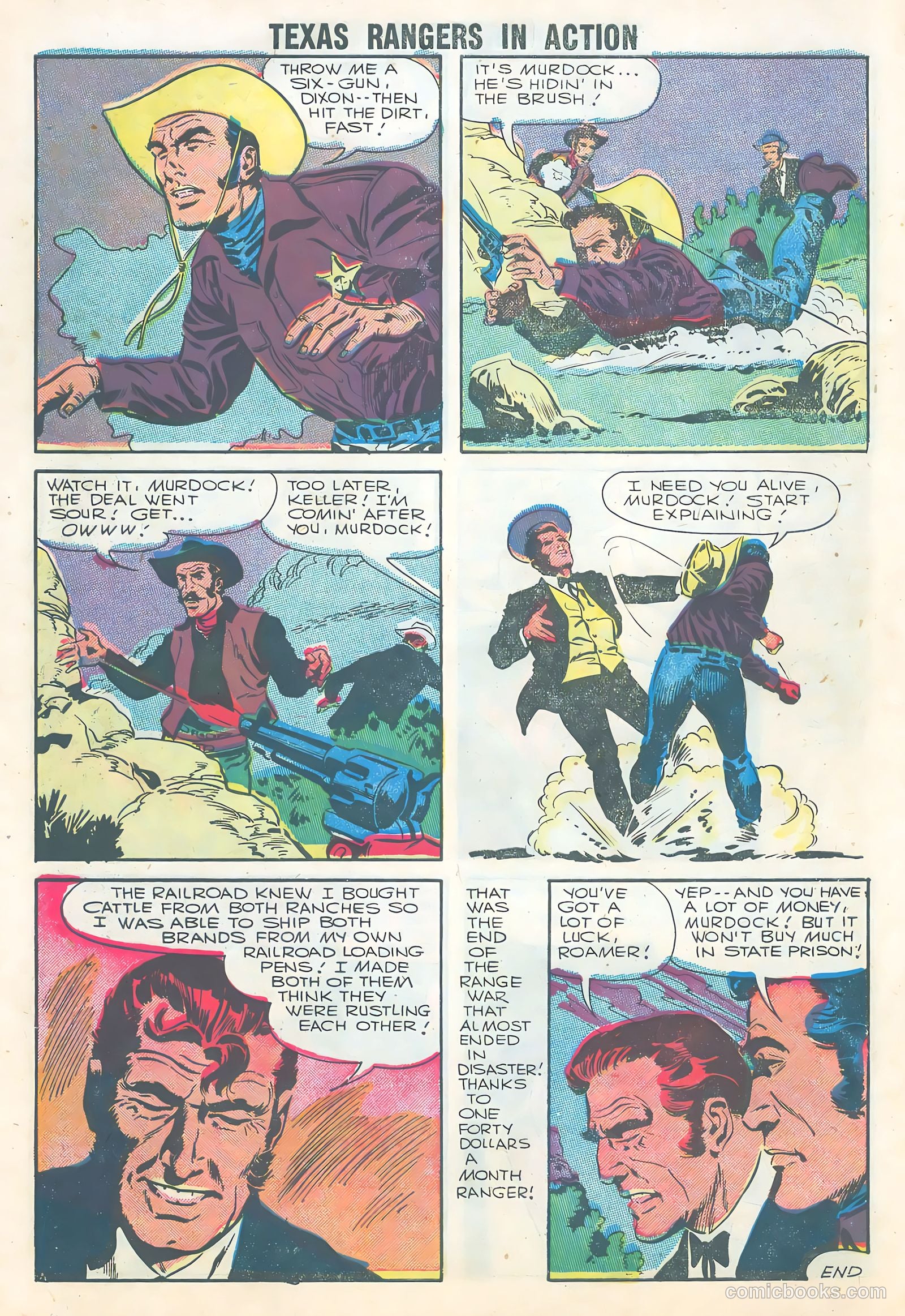 Texas Rangers in Action #5 — page 10 of 36