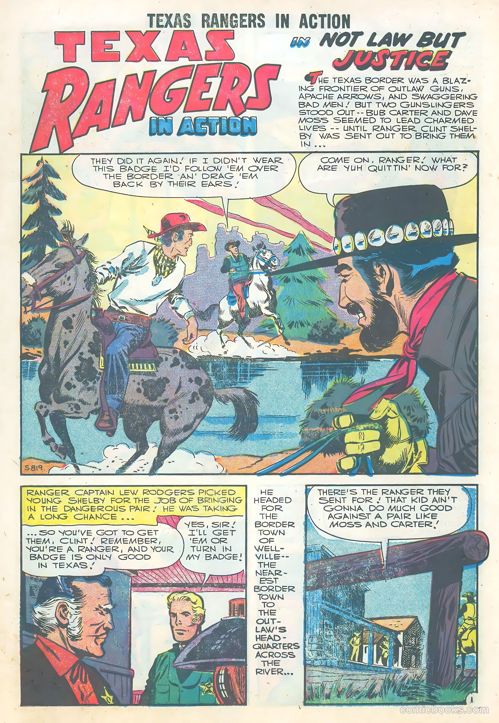 Texas Rangers in Action #5 — page 11 of 36