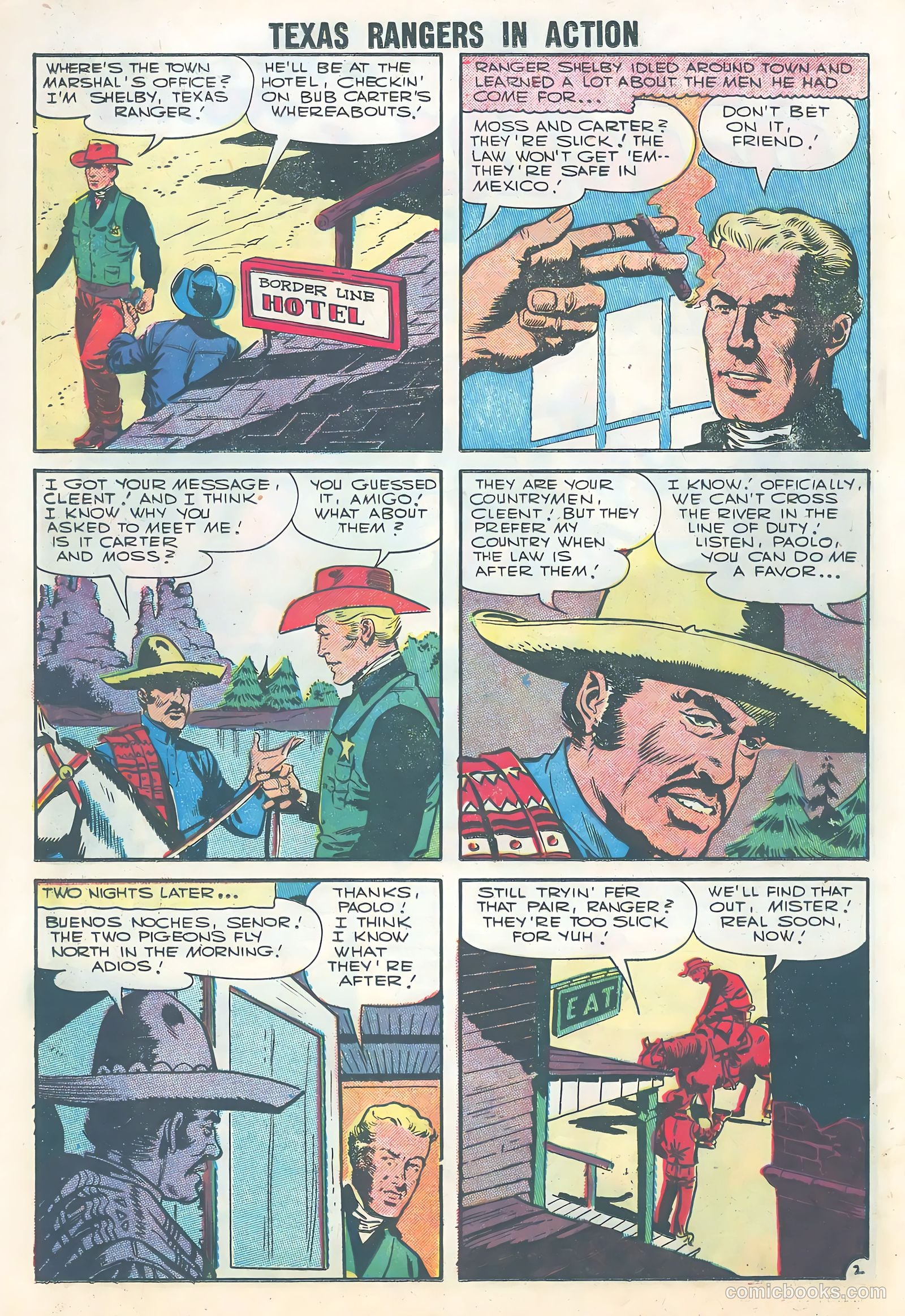 Texas Rangers in Action #5 — page 12 of 36