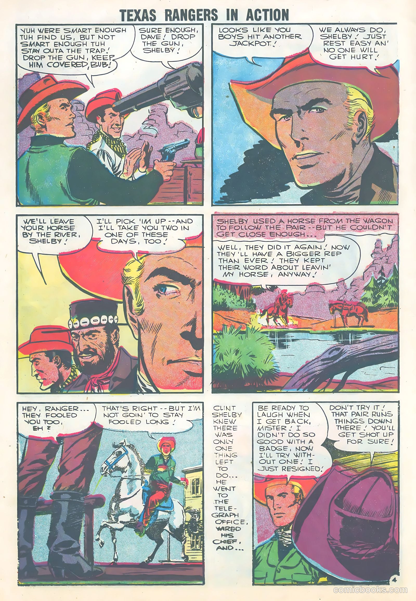 Texas Rangers in Action #5 — page 14 of 36