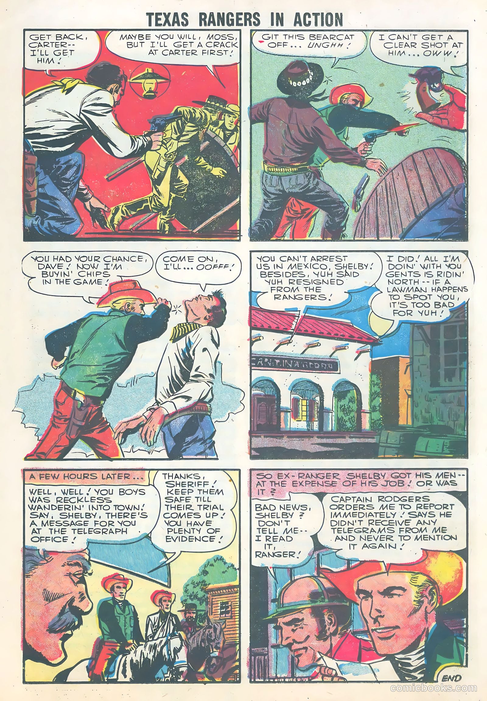 Texas Rangers in Action #5 — page 17 of 36