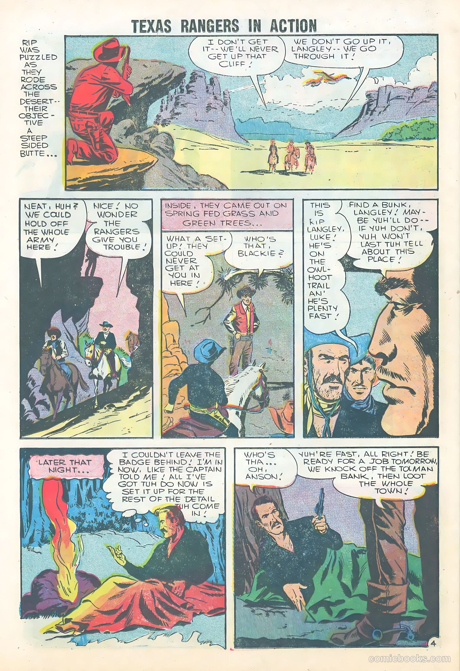 Texas Rangers in Action #5 — page 24 of 36