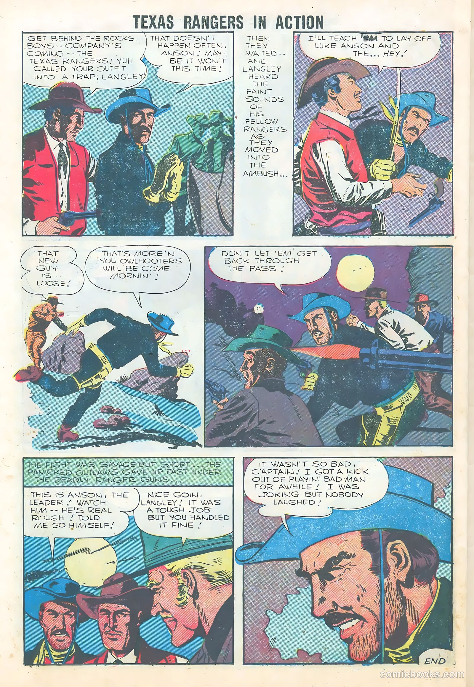 Texas Rangers in Action #5 — page 26 of 36