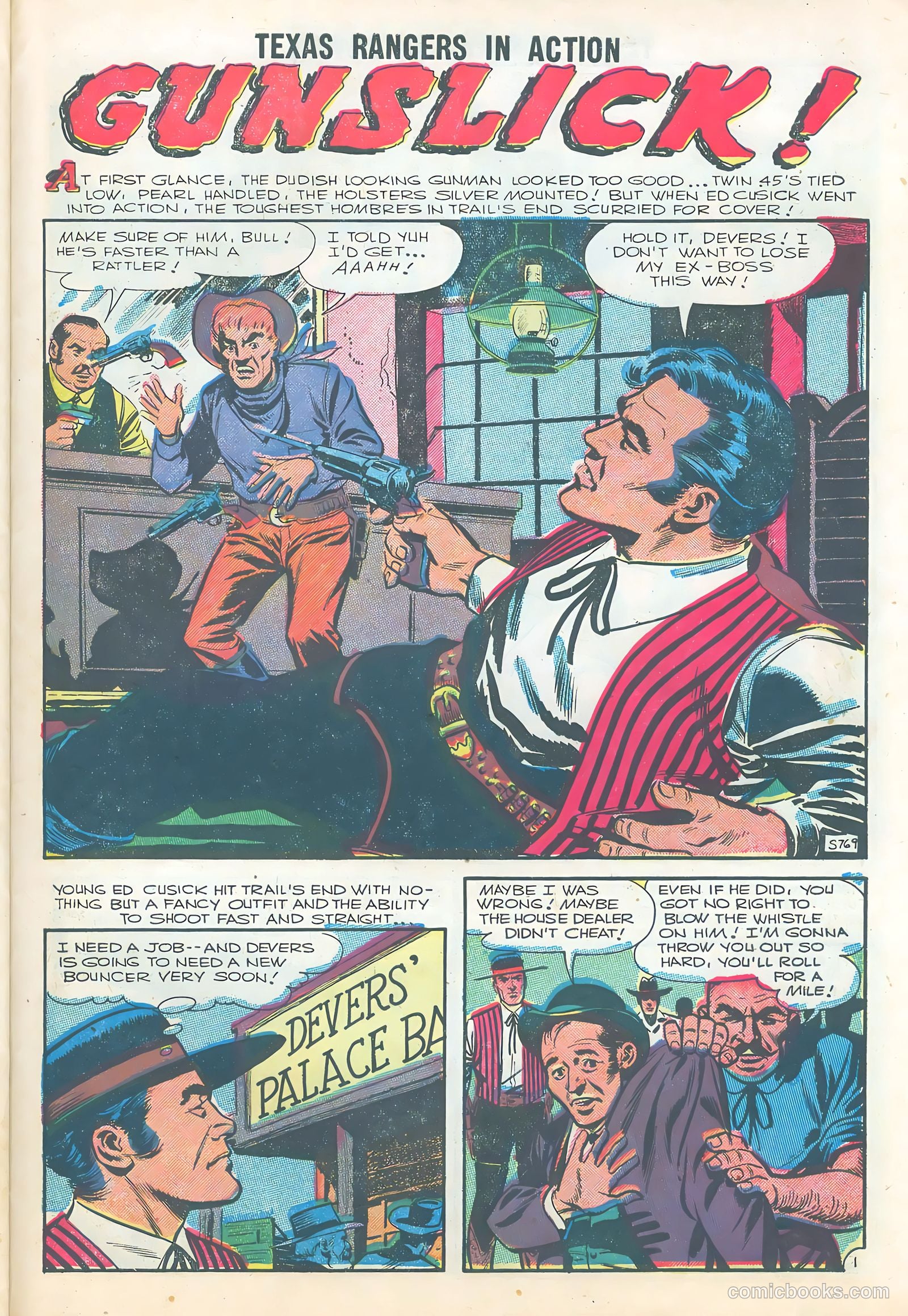 Texas Rangers in Action #5 — page 27 of 36