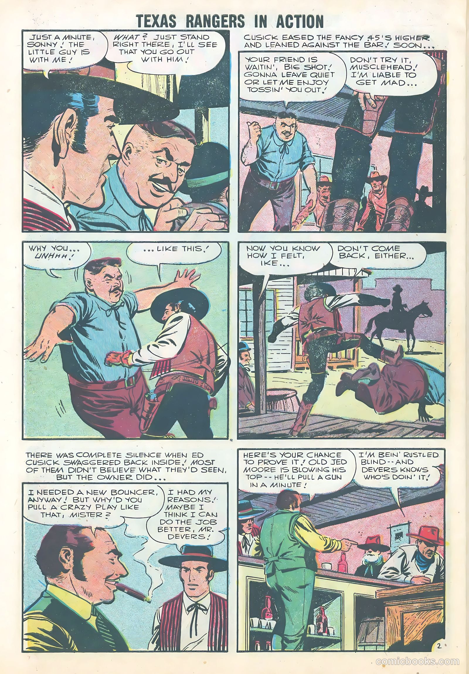 Texas Rangers in Action #5 — page 28 of 36
