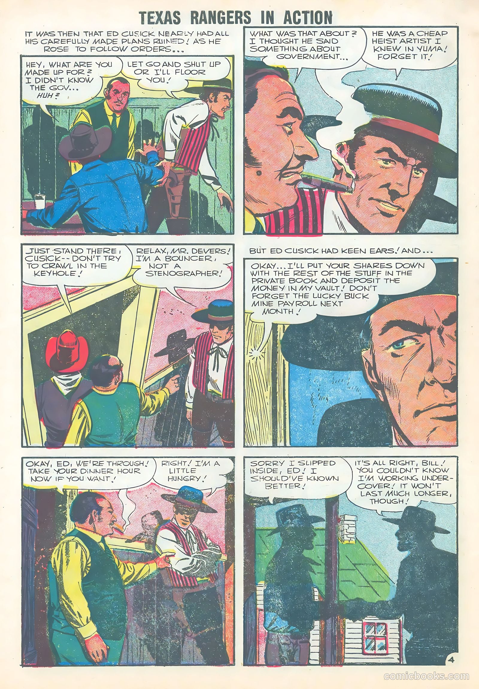 Texas Rangers in Action #5 — page 30 of 36