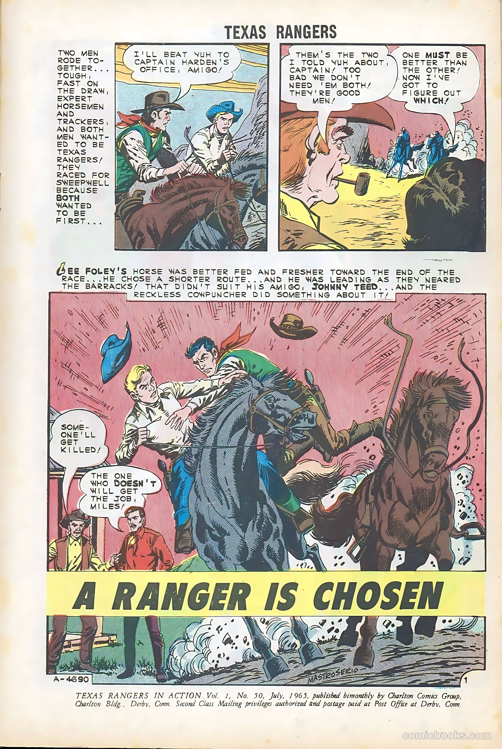 Texas Rangers in Action #50 — page 3 of 36