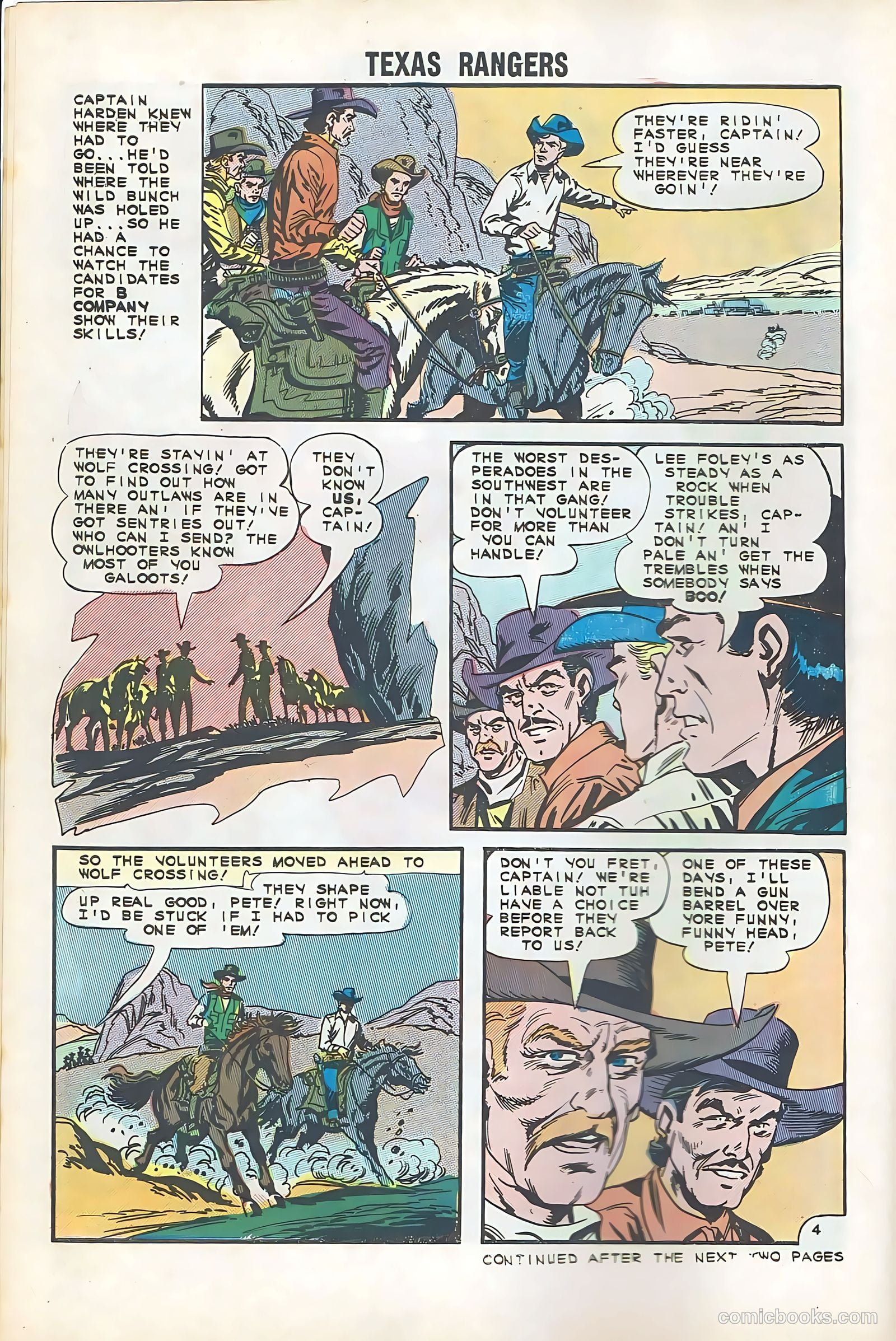 Texas Rangers in Action #50 — page 6 of 36