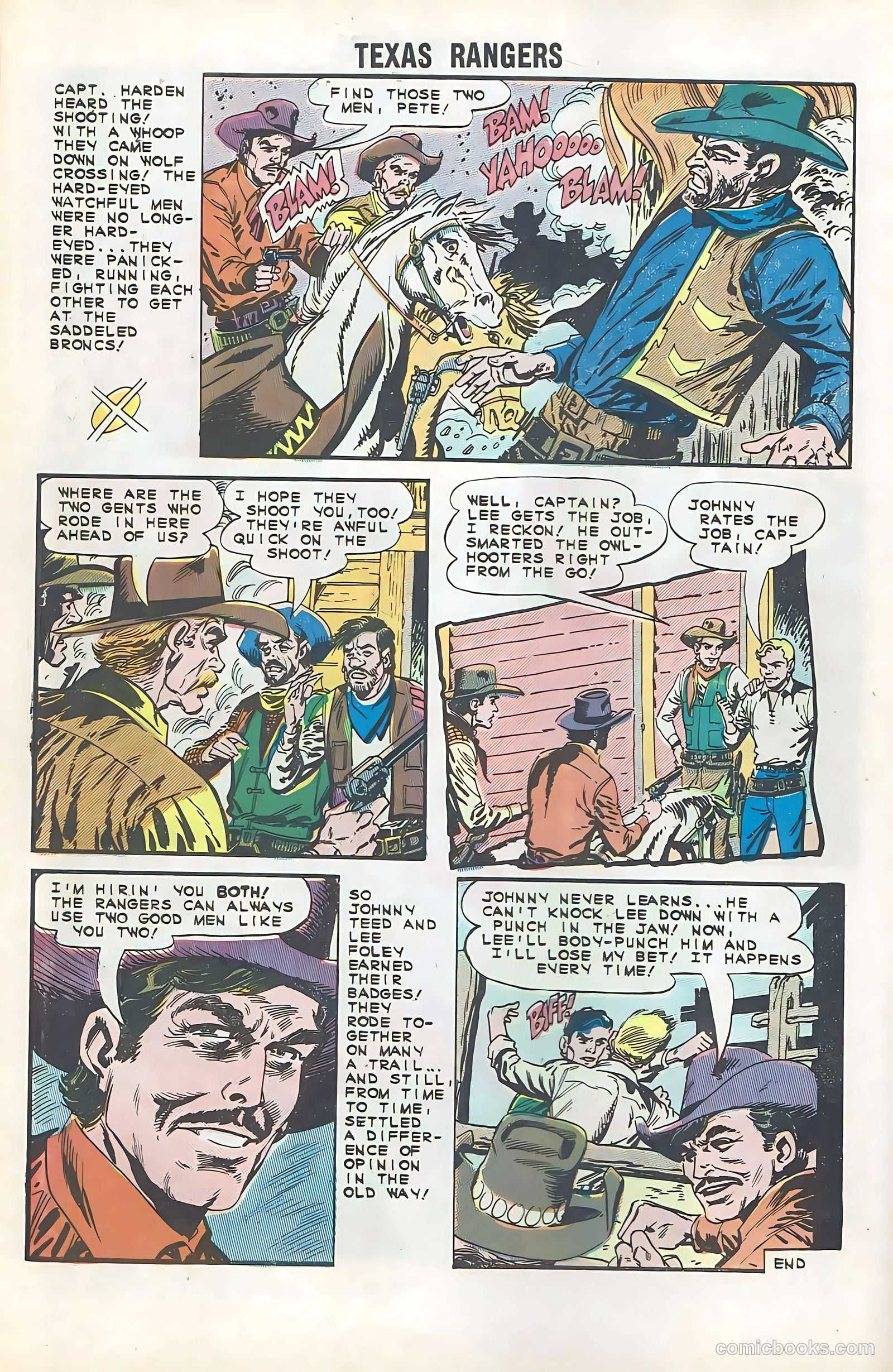 Texas Rangers in Action #50 — page 10 of 36