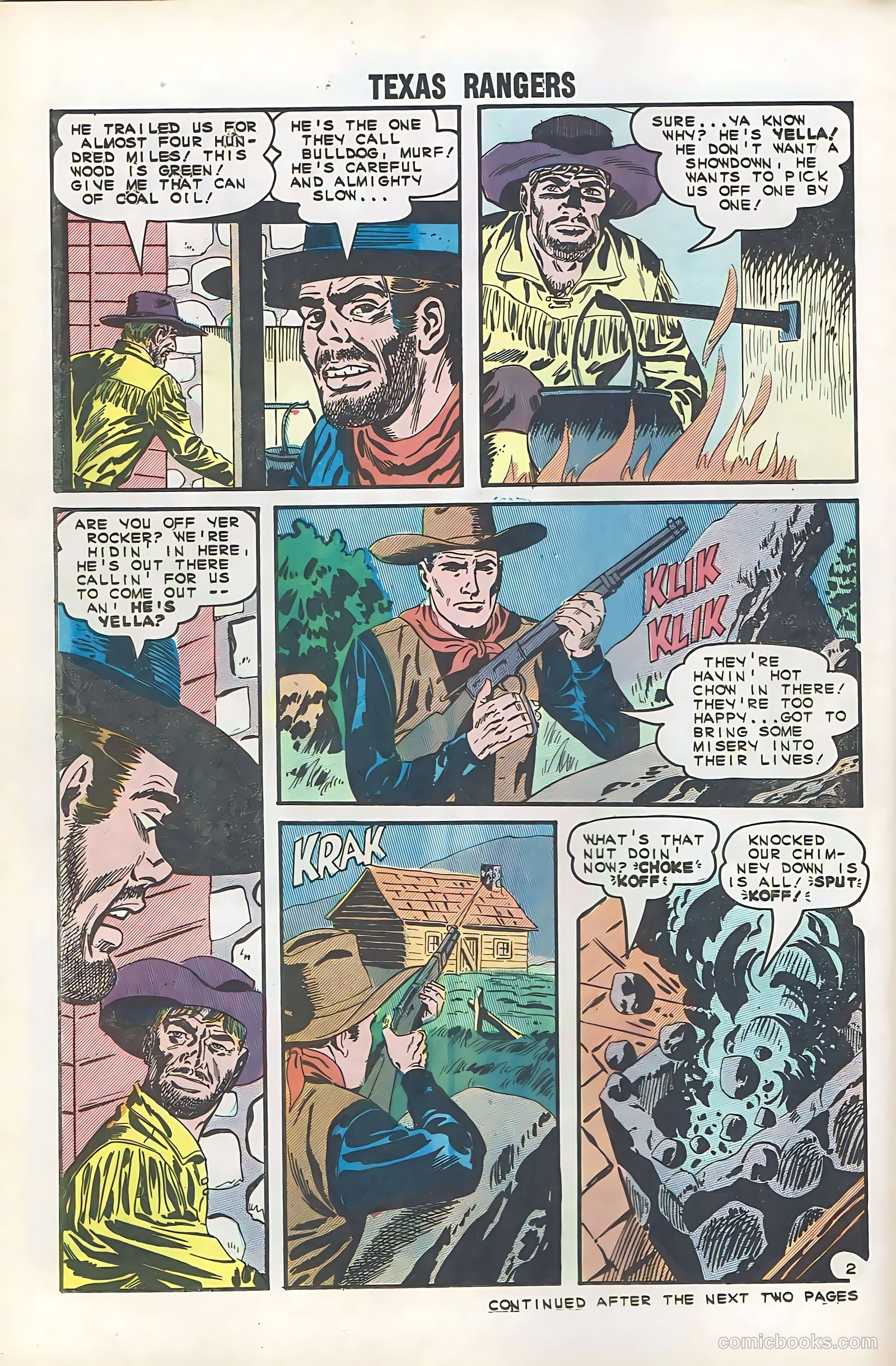 Texas Rangers in Action #50 — page 12 of 36