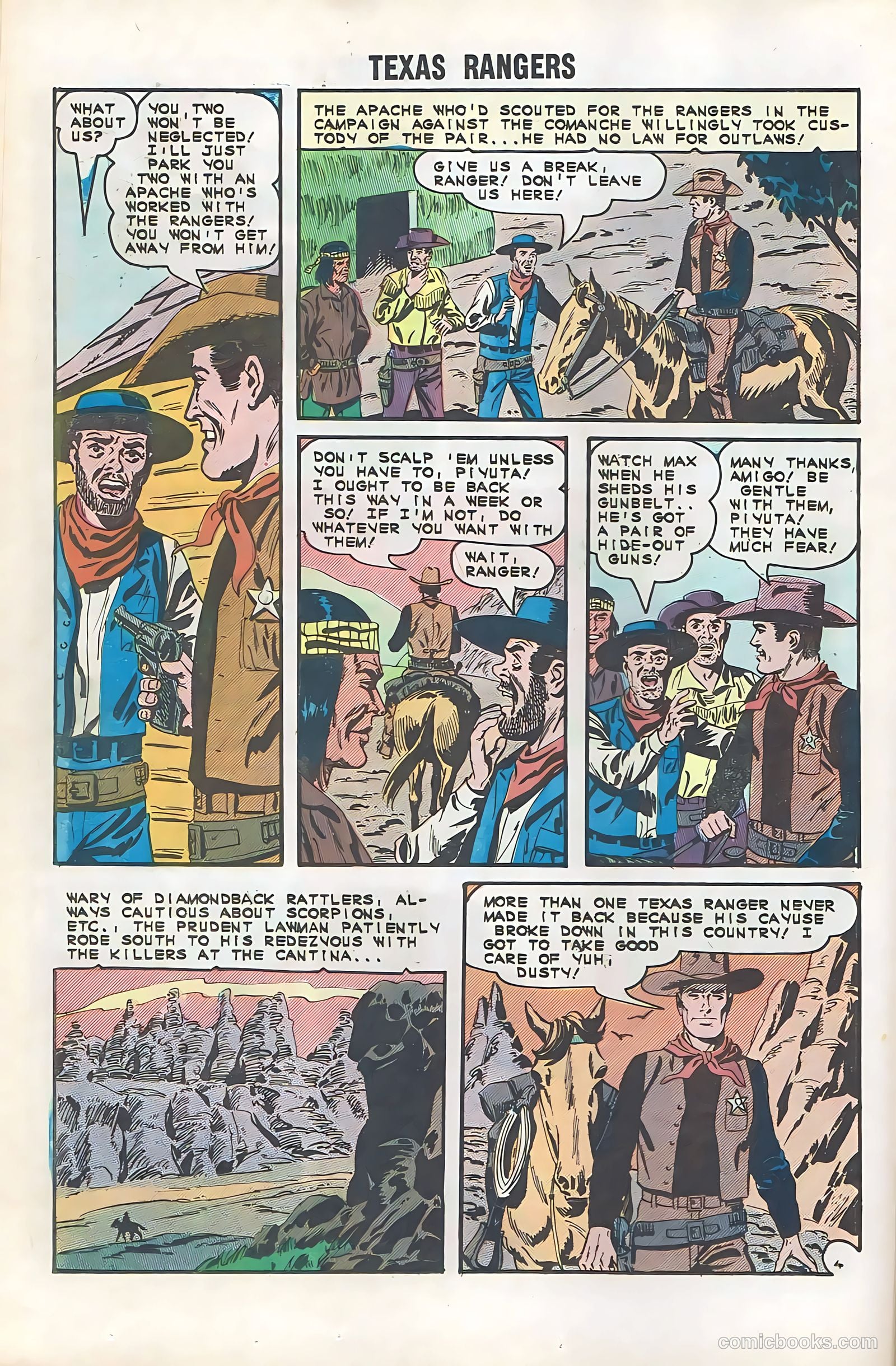Texas Rangers in Action #50 — page 16 of 36
