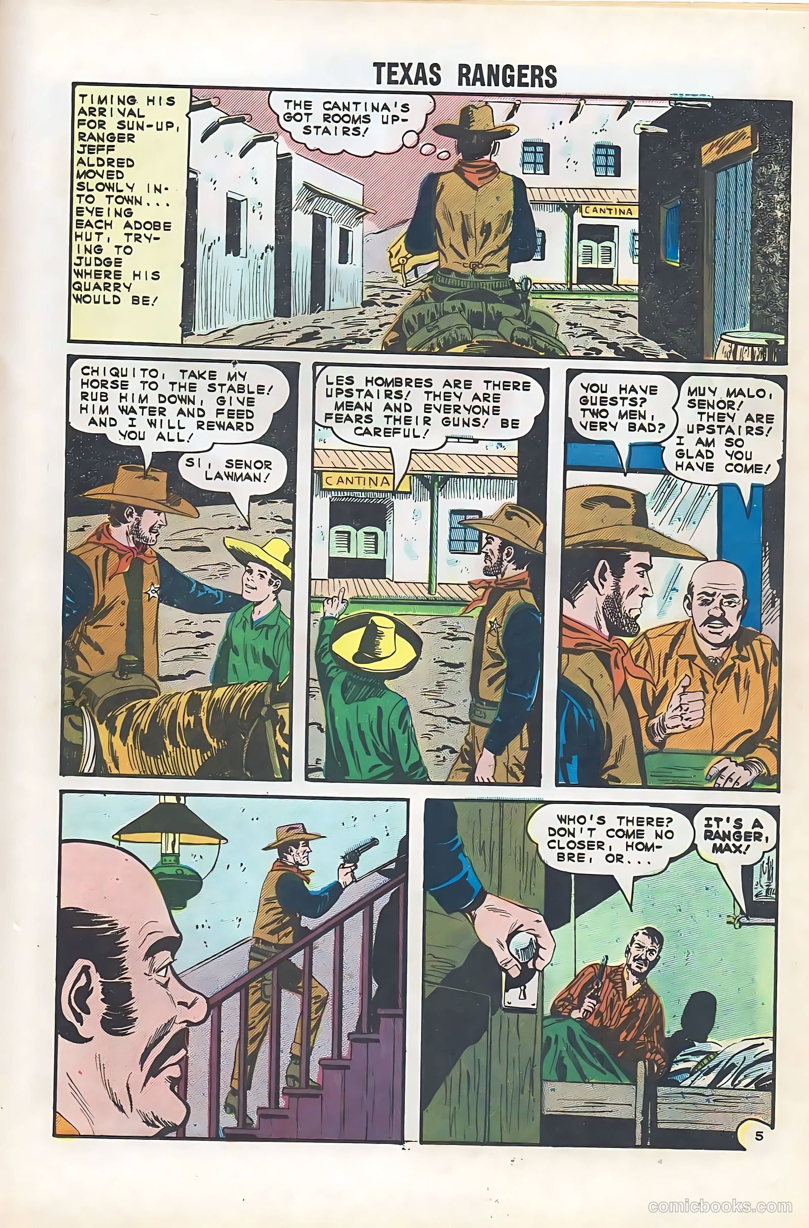 Texas Rangers in Action #50 — page 17 of 36