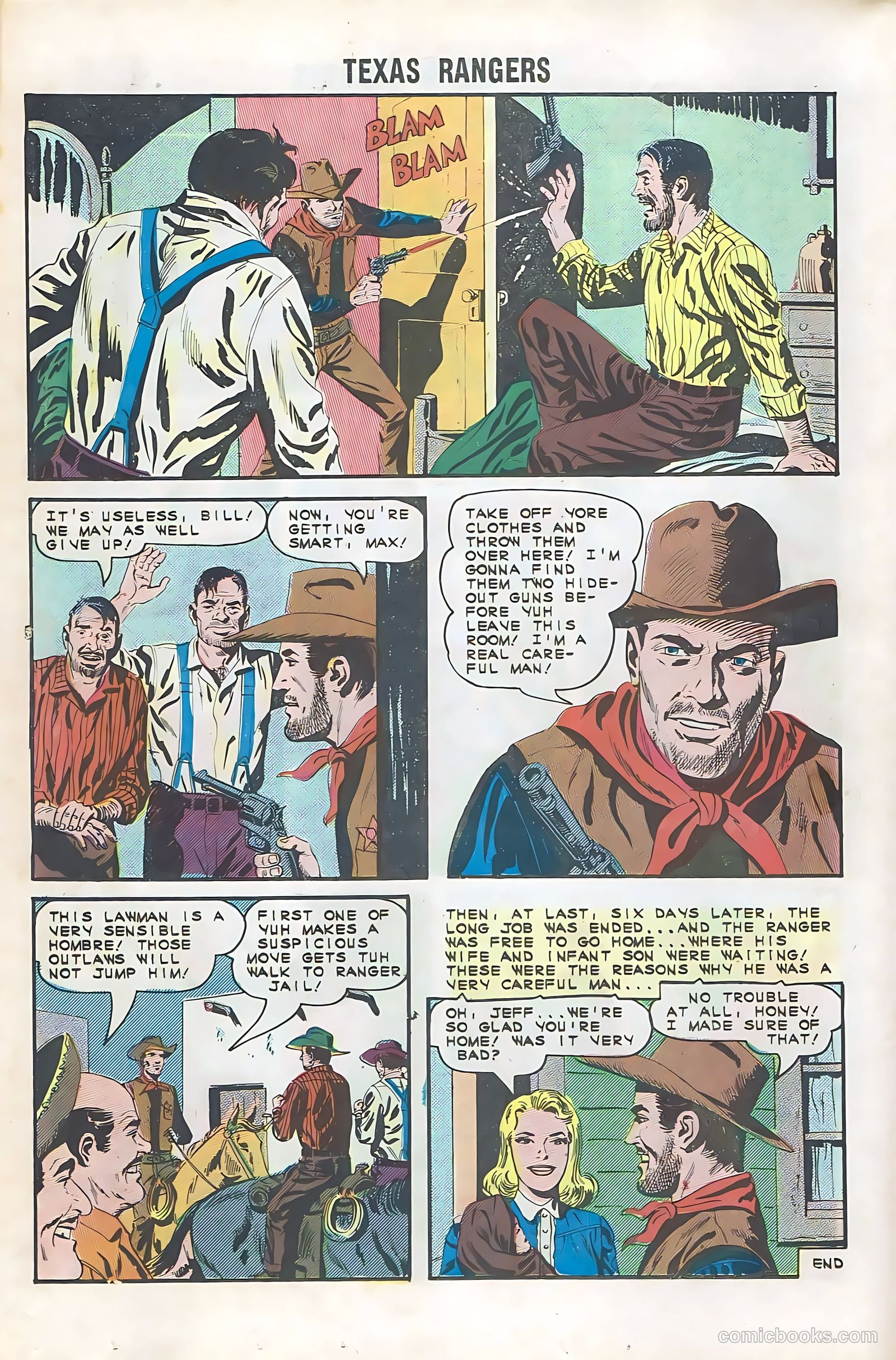 Texas Rangers in Action #50 — page 18 of 36