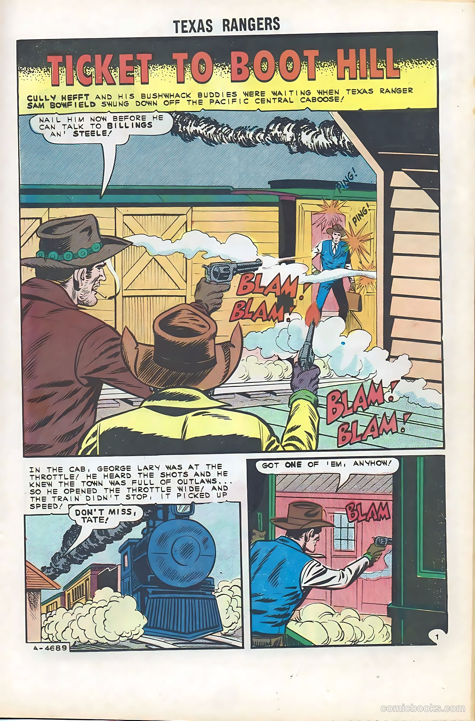 Texas Rangers in Action #50 — page 19 of 36