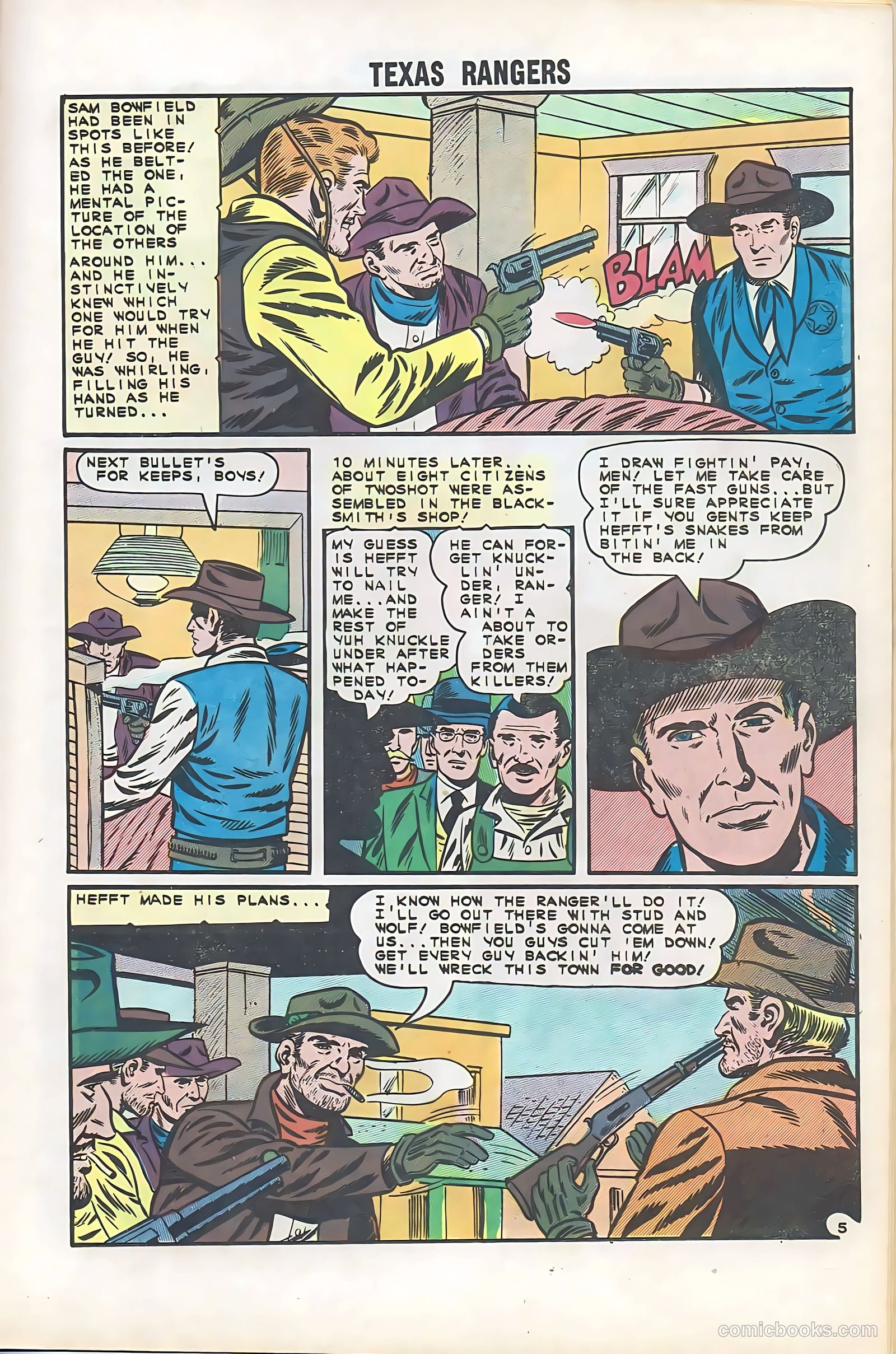 Texas Rangers in Action #50 — page 25 of 36