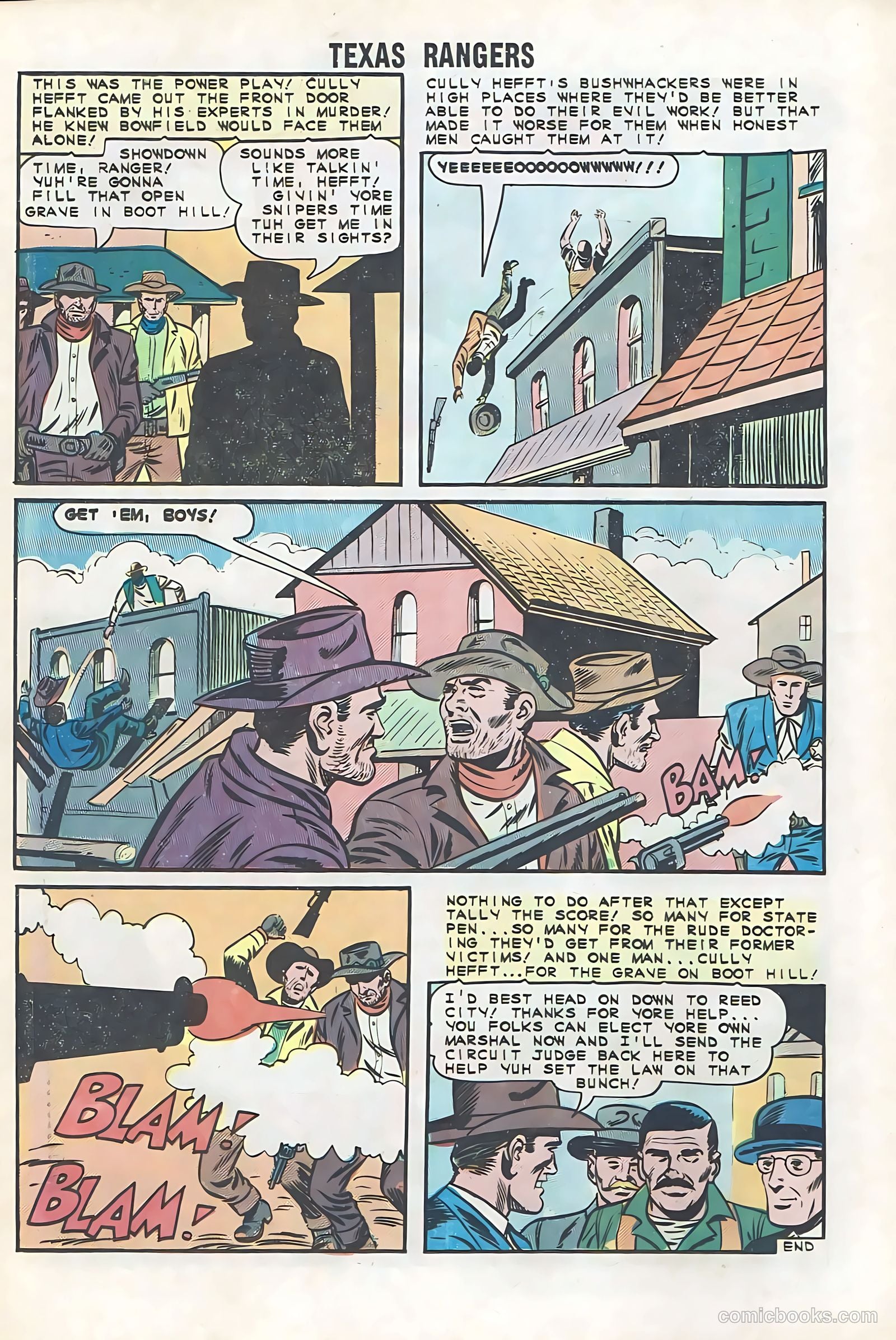 Texas Rangers in Action #50 — page 26 of 36