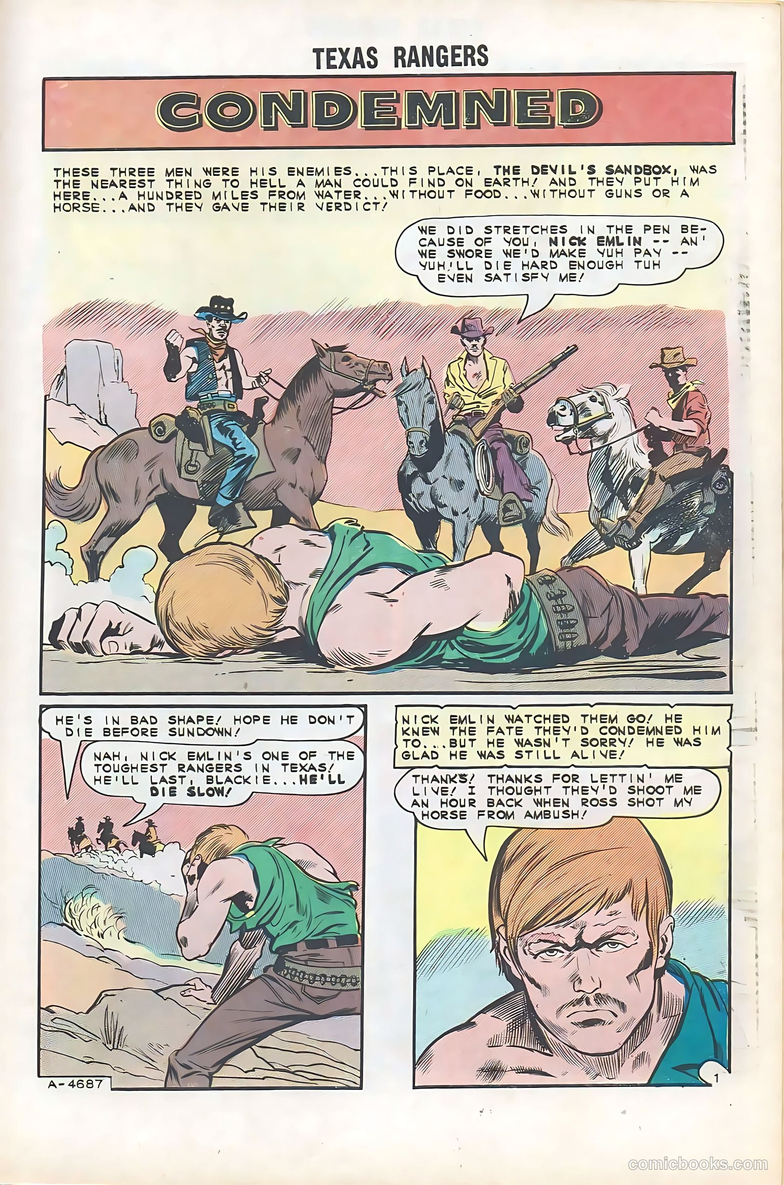 Texas Rangers in Action #50 — page 27 of 36