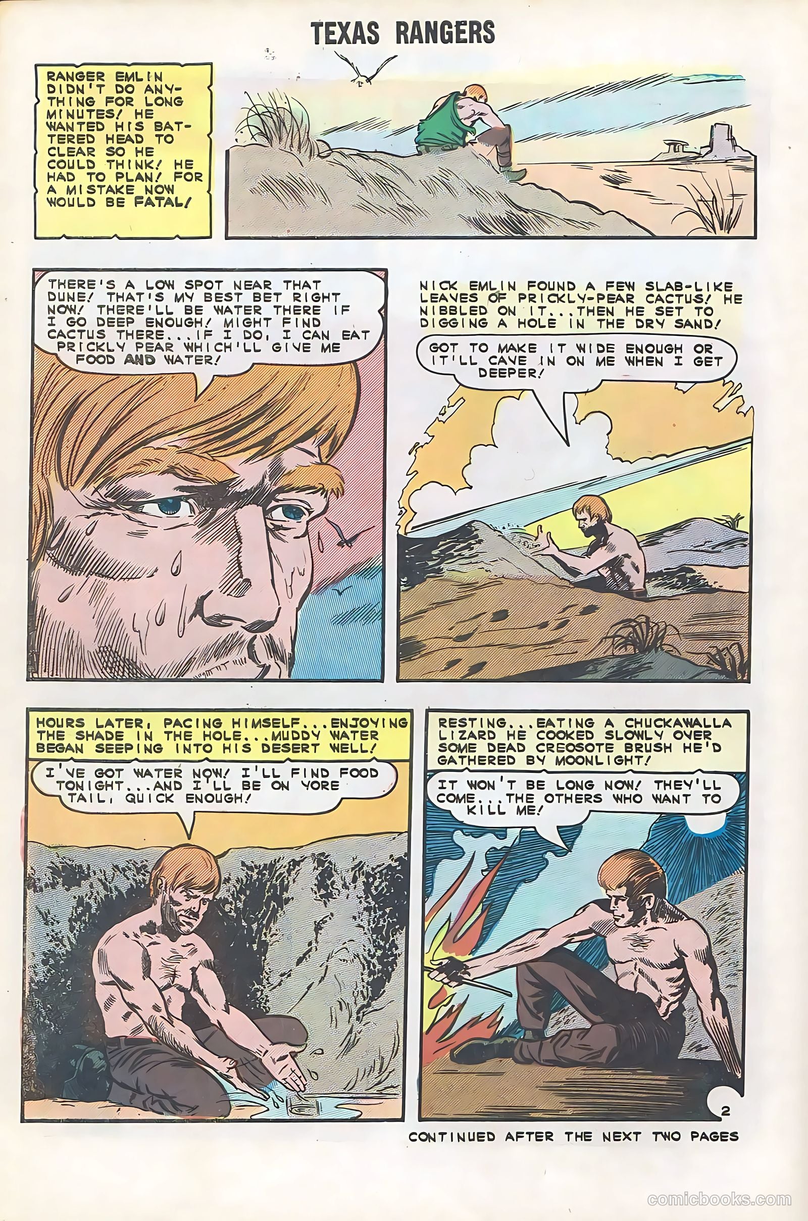 Texas Rangers in Action #50 — page 28 of 36