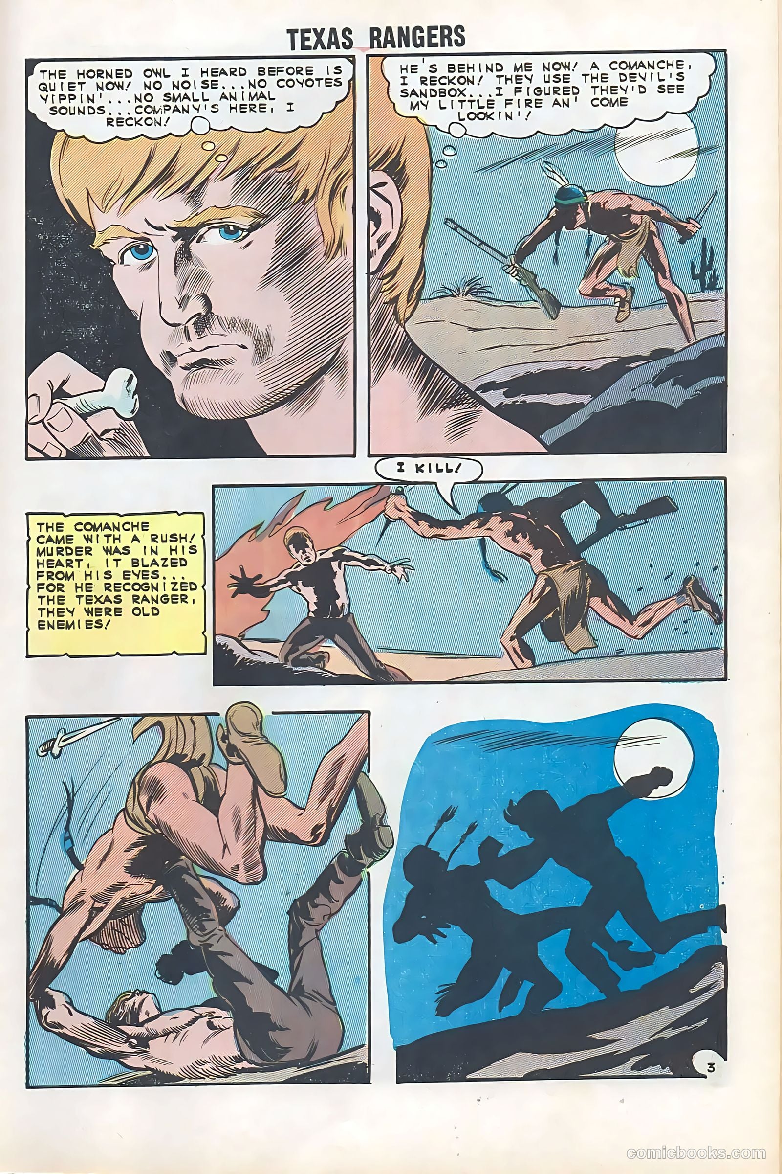 Texas Rangers in Action #50 — page 31 of 36