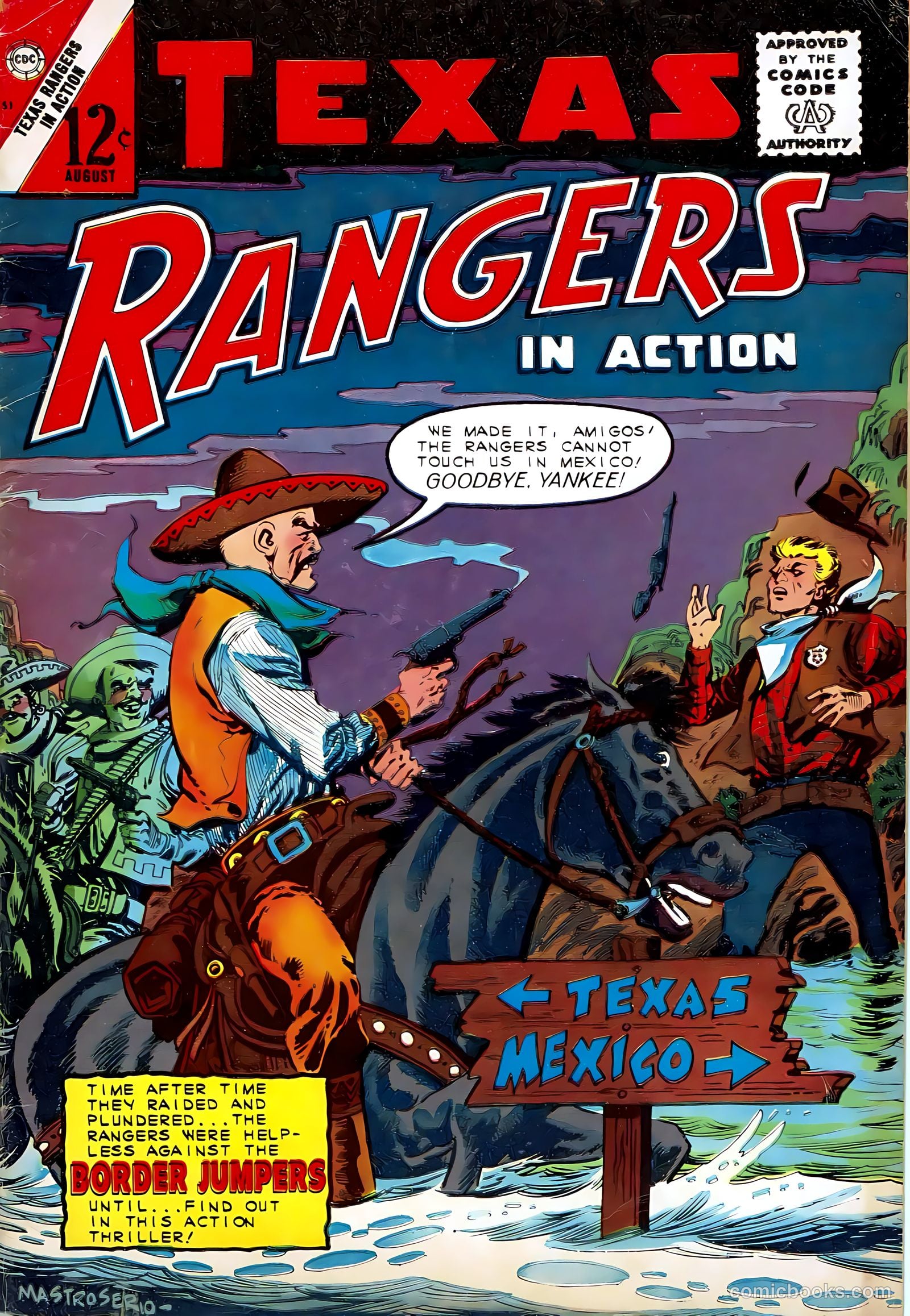 Texas Rangers in Action #51 — page 1 of 36