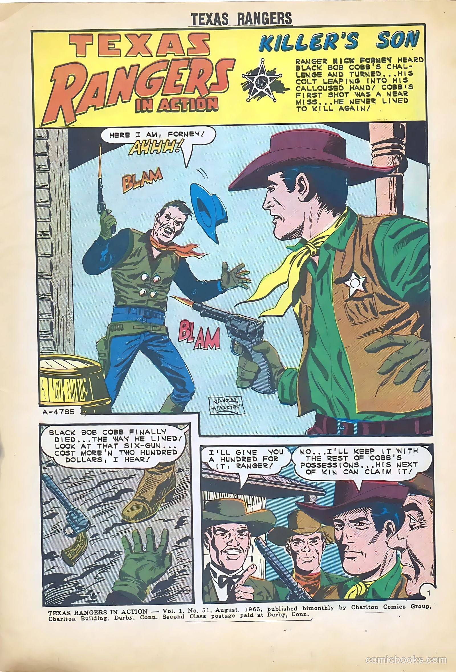 Texas Rangers in Action #51 — page 3 of 36