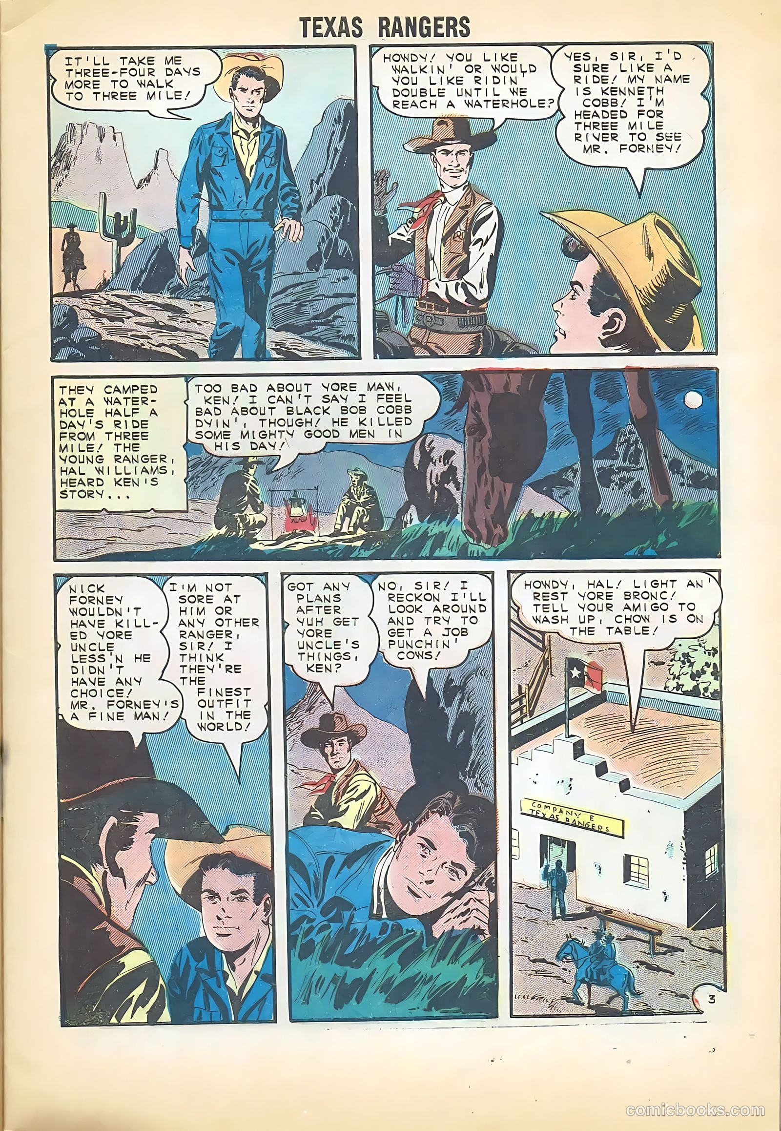 Texas Rangers in Action #51 — page 5 of 36