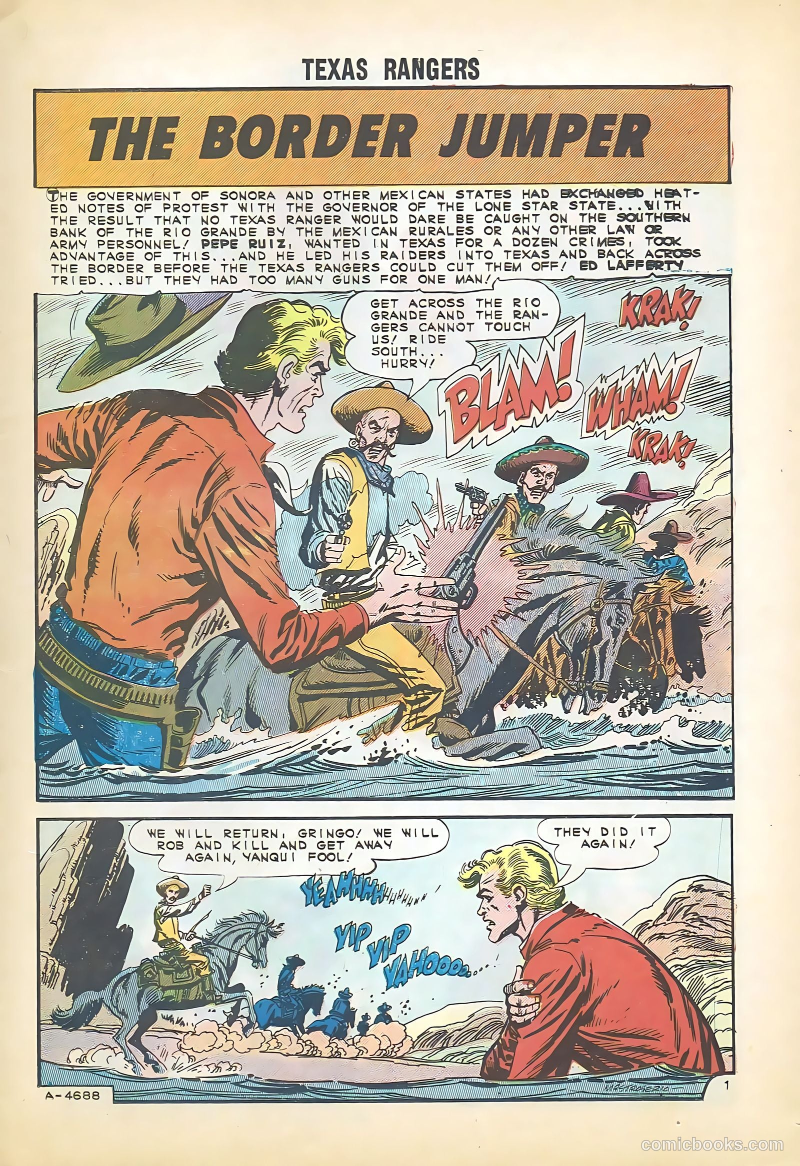 Texas Rangers in Action #51 — page 11 of 36