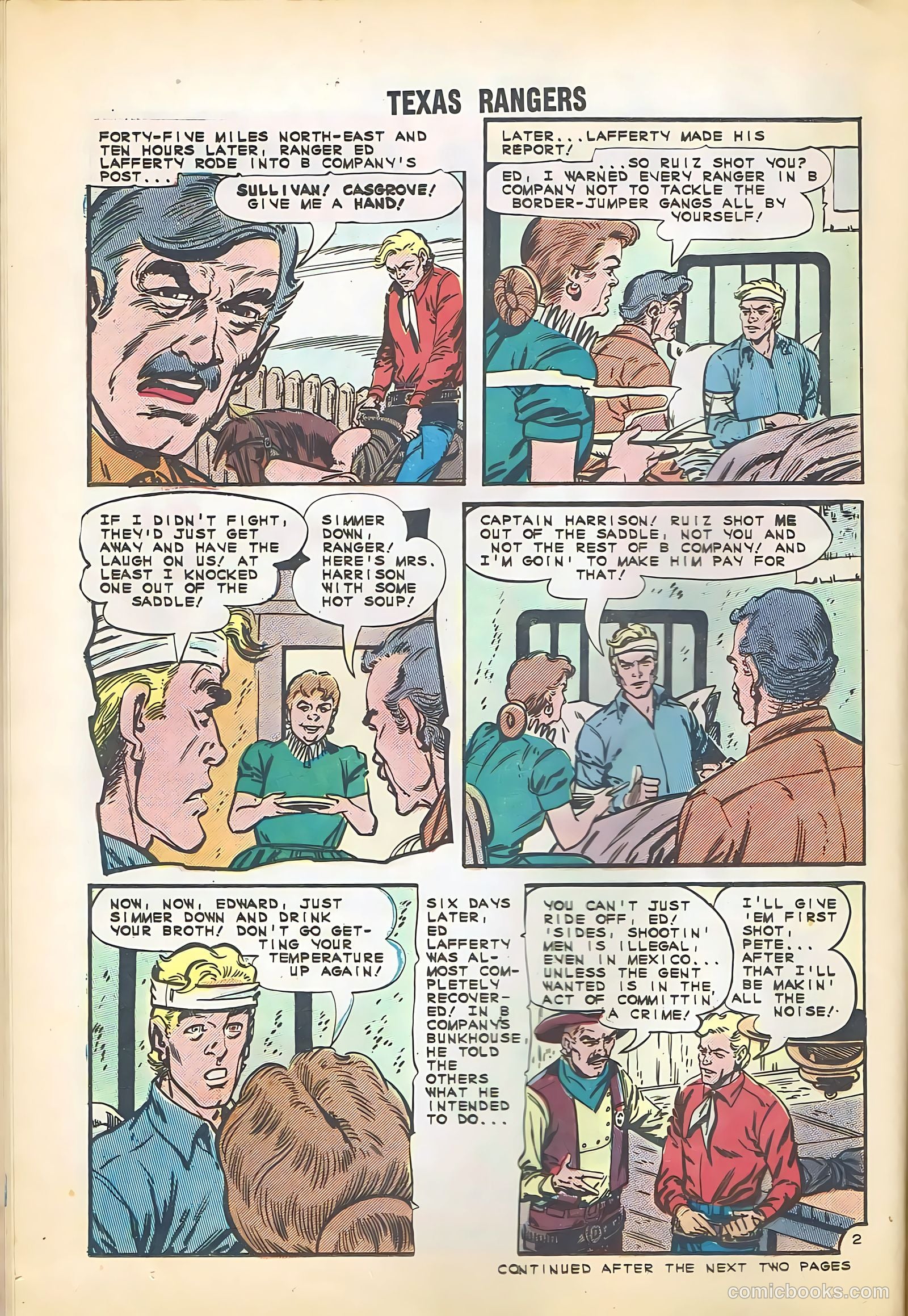 Texas Rangers in Action #51 — page 12 of 36