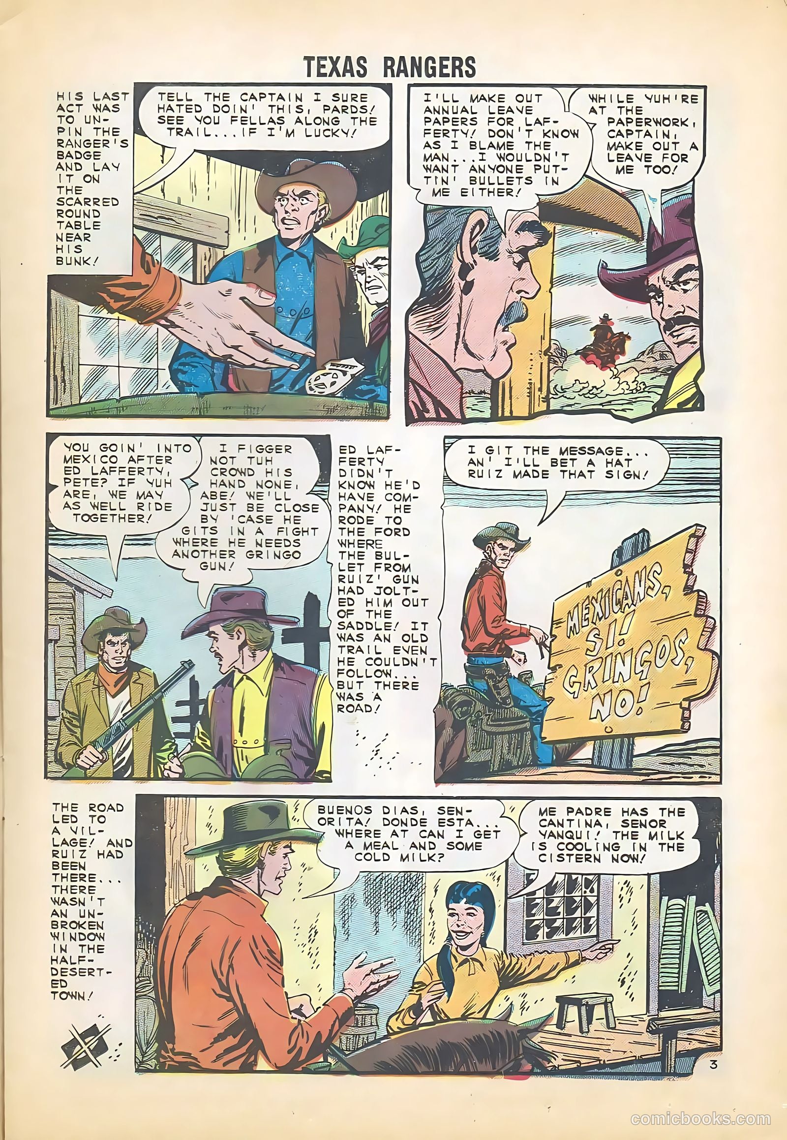 Texas Rangers in Action #51 — page 15 of 36