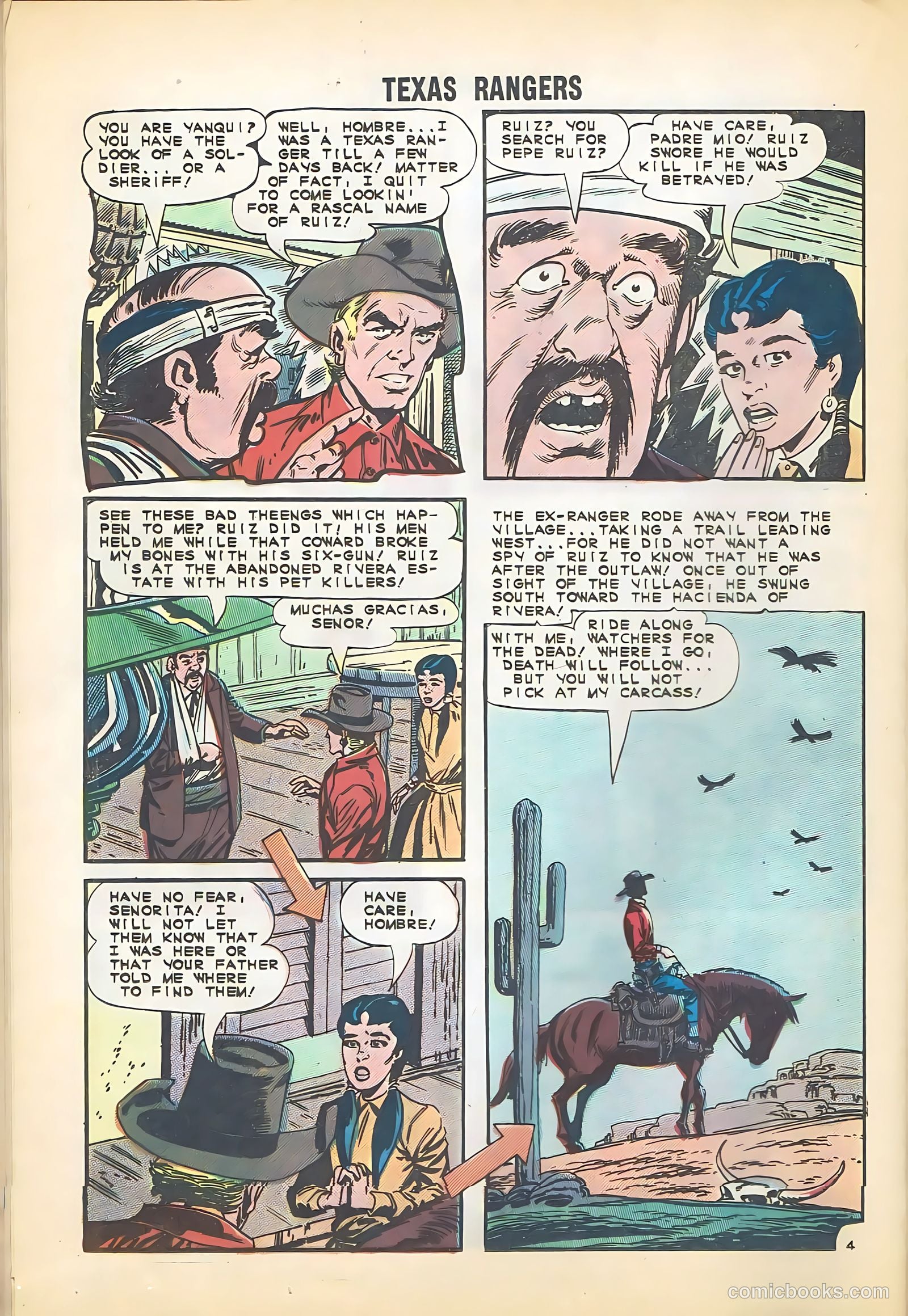 Texas Rangers in Action #51 — page 16 of 36