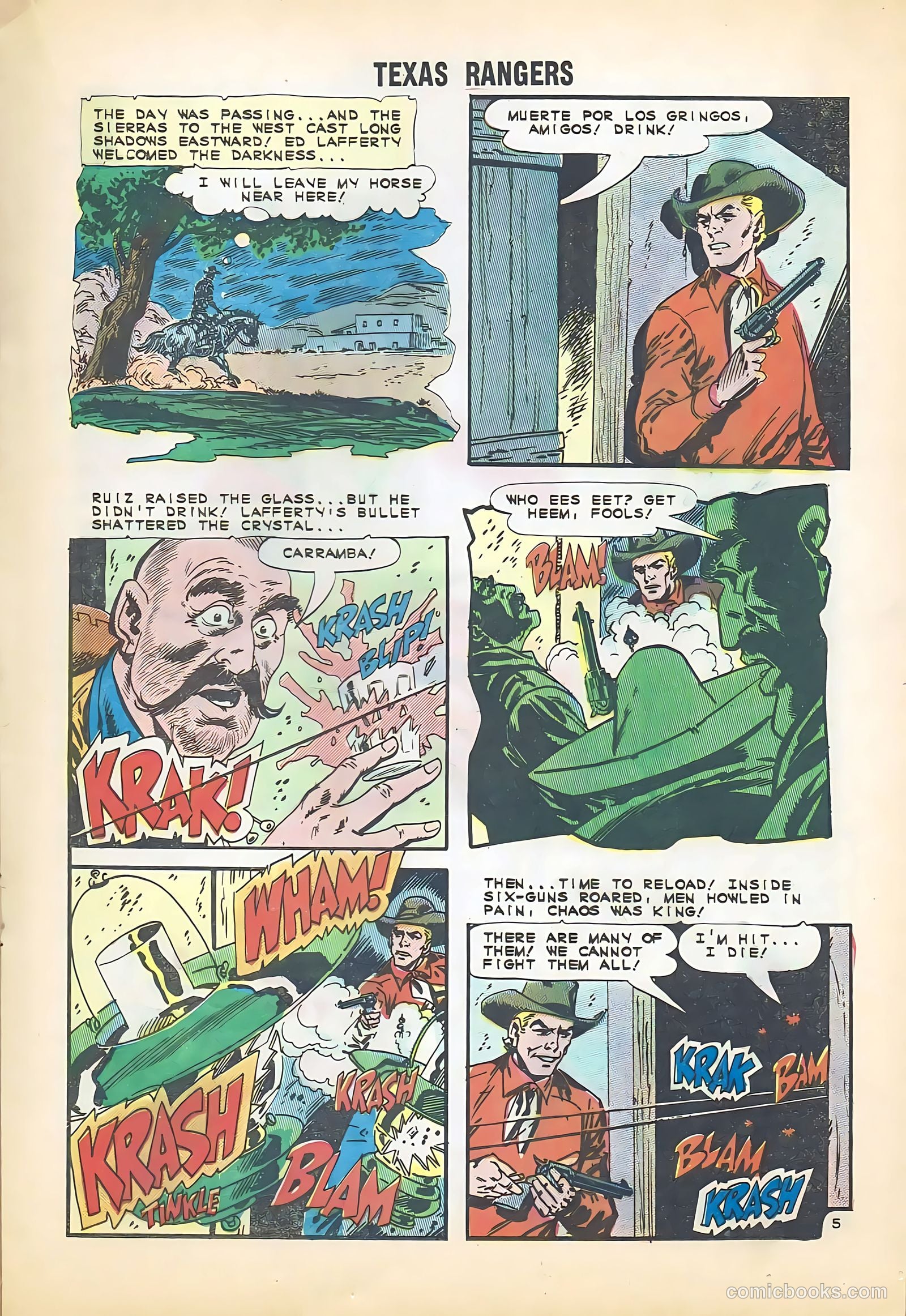 Texas Rangers in Action #51 — page 17 of 36