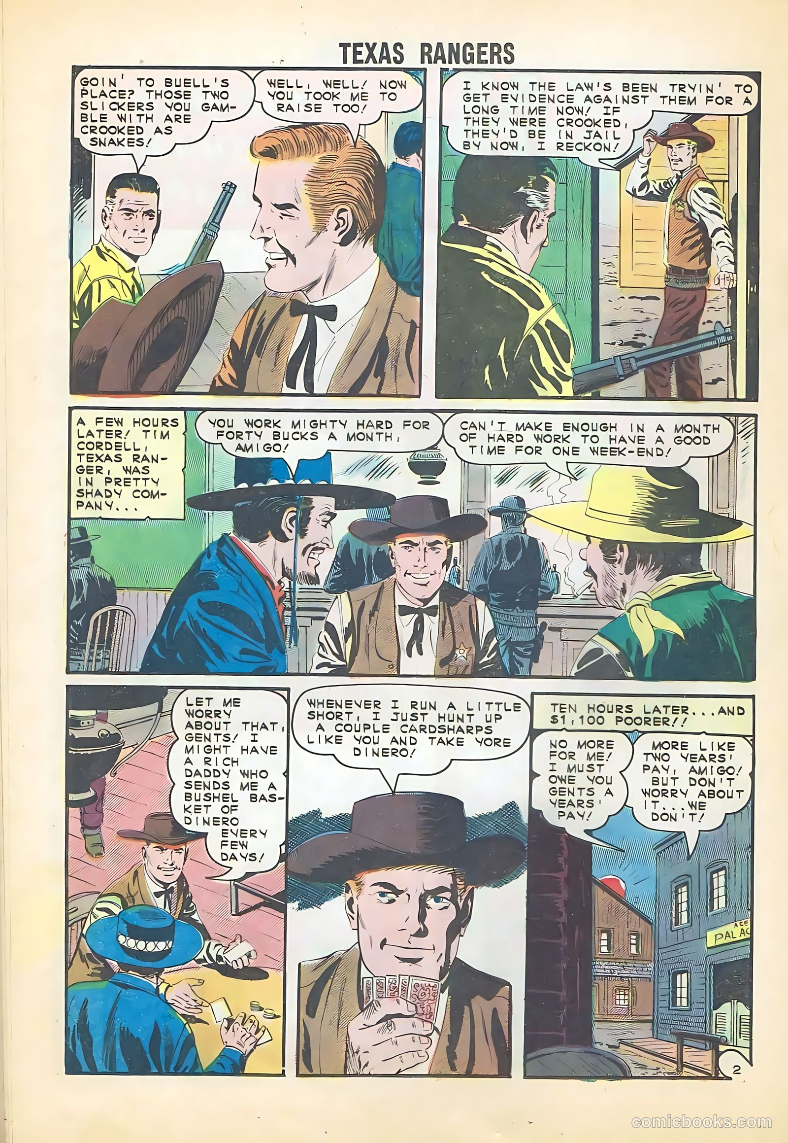 Texas Rangers in Action #51 — page 20 of 36