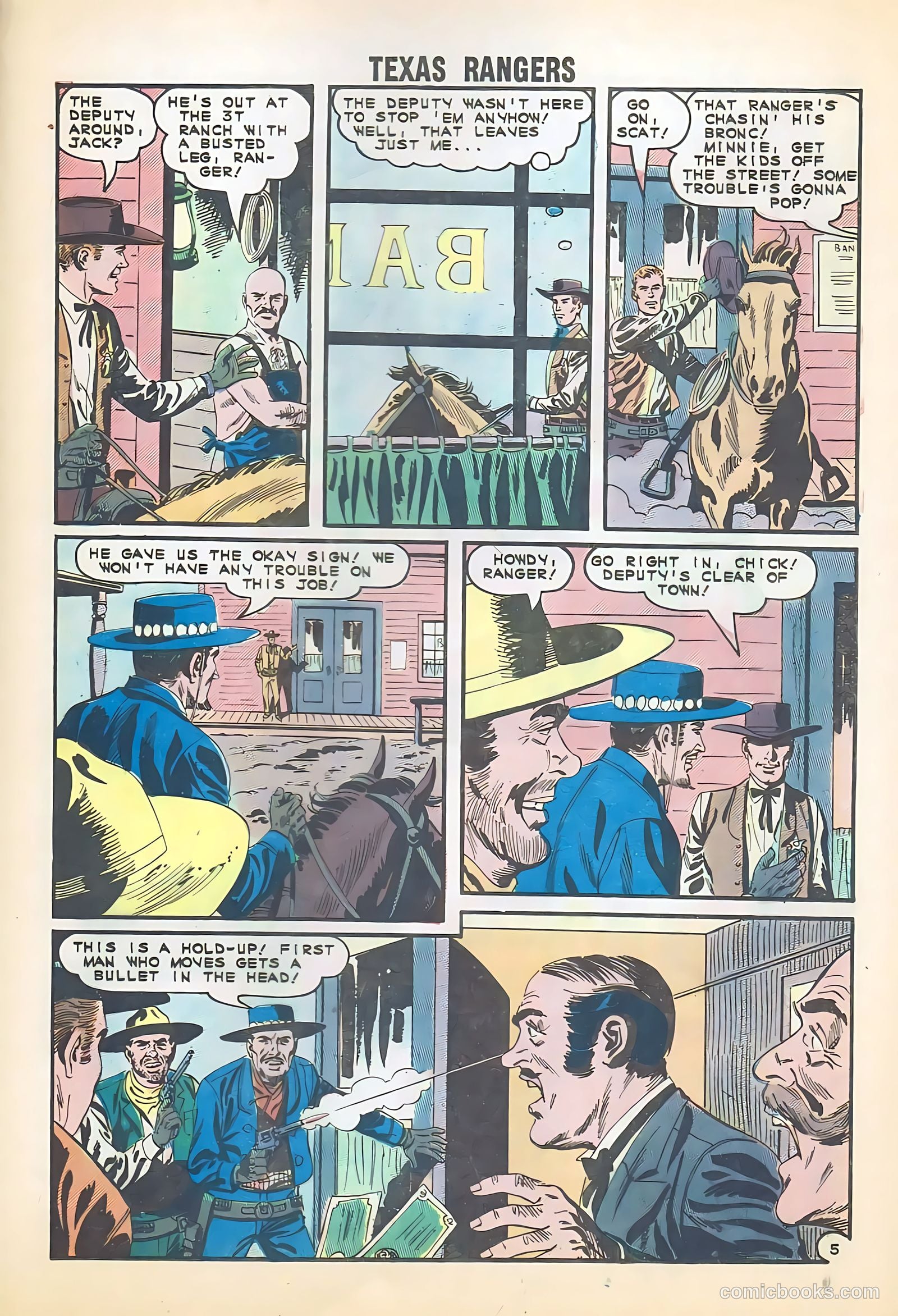 Texas Rangers in Action #51 — page 25 of 36