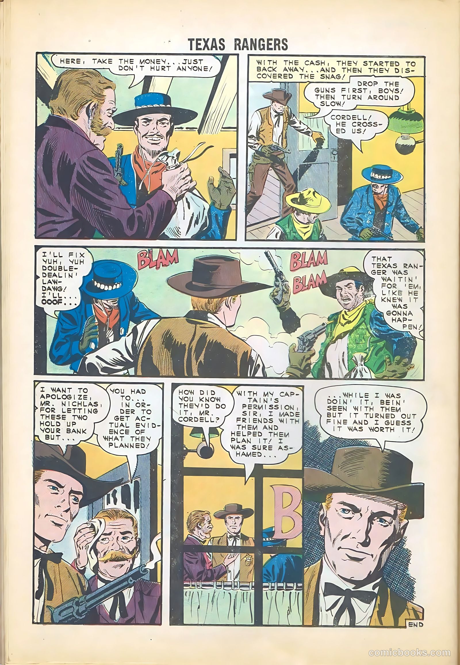 Texas Rangers in Action #51 — page 26 of 36