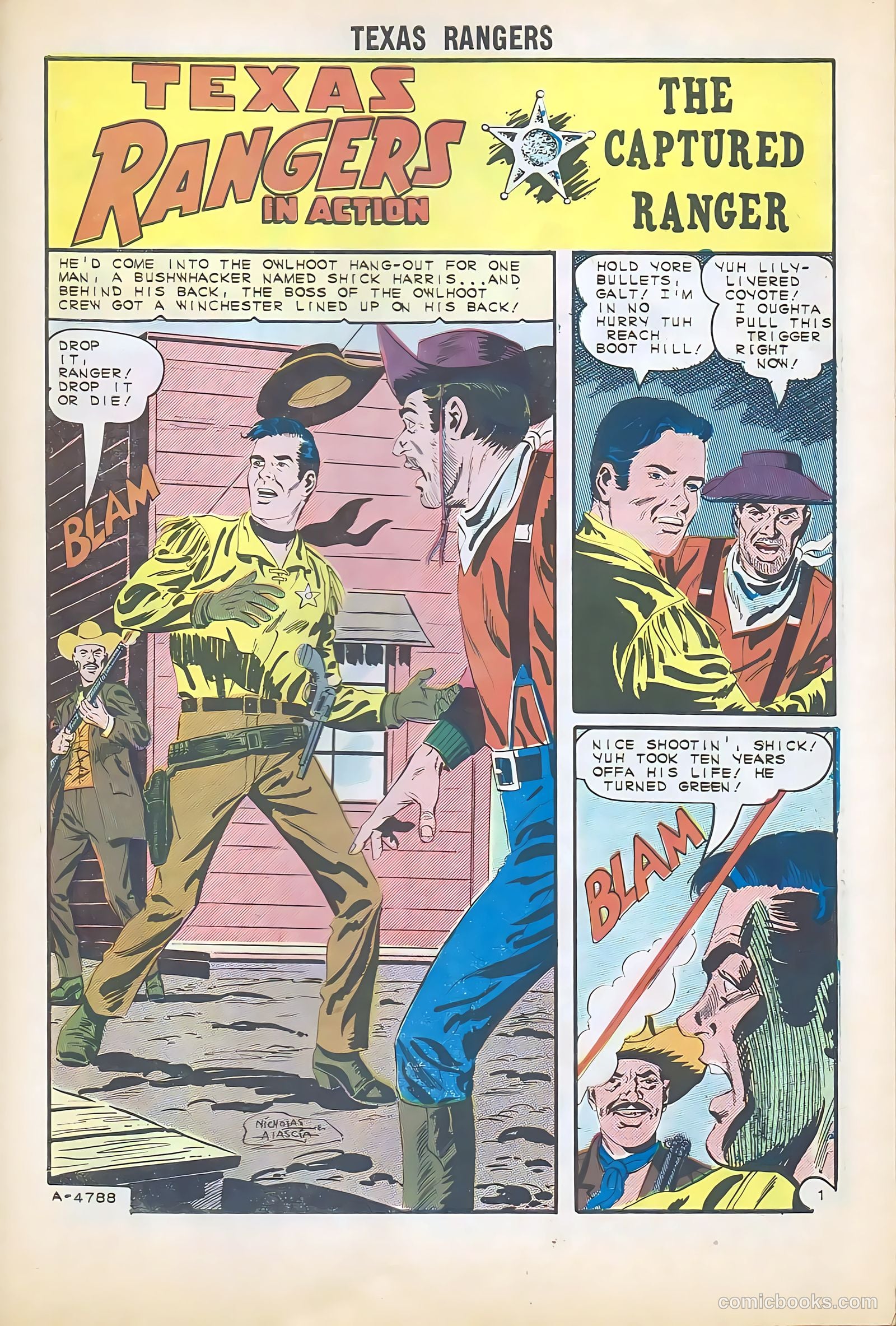 Texas Rangers in Action #51 — page 27 of 36